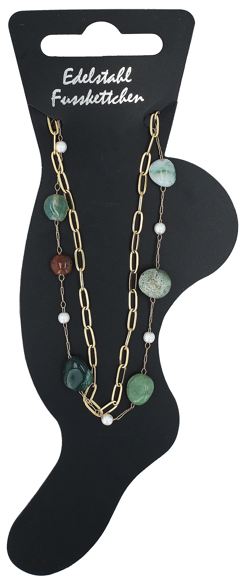 Adelia´s Fußkette »Damen Fußkettchen ¿ aus Edelstahl«