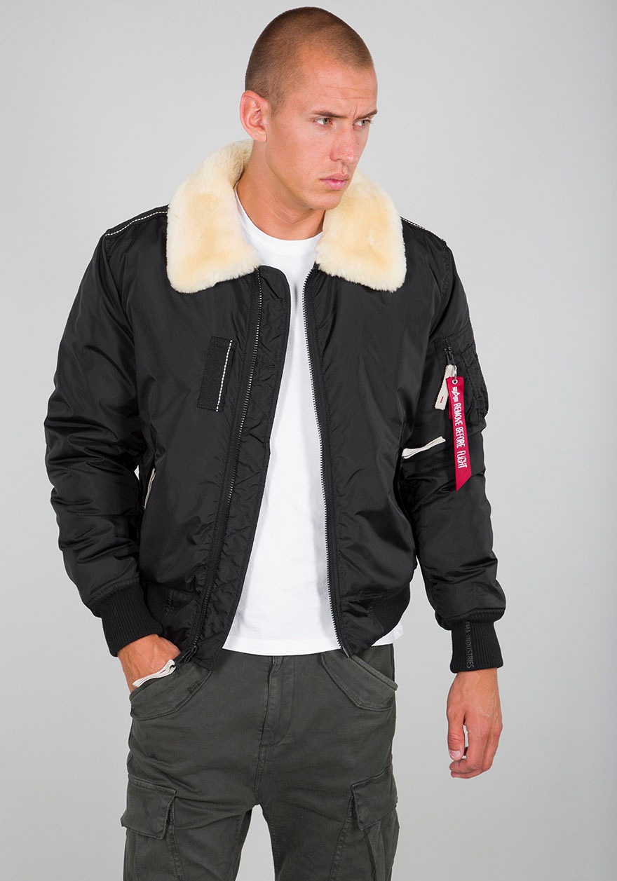 Alpha Industries Bomberjacke »INJECTOR III«, ohne Kapuze