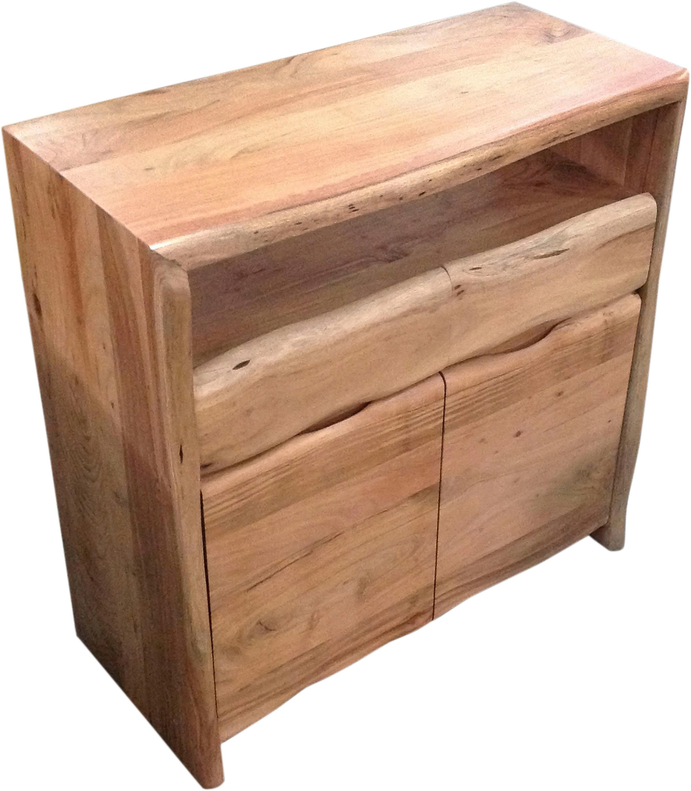 SIT Kommode »Albero«, massive Akazie, mit Baumkante