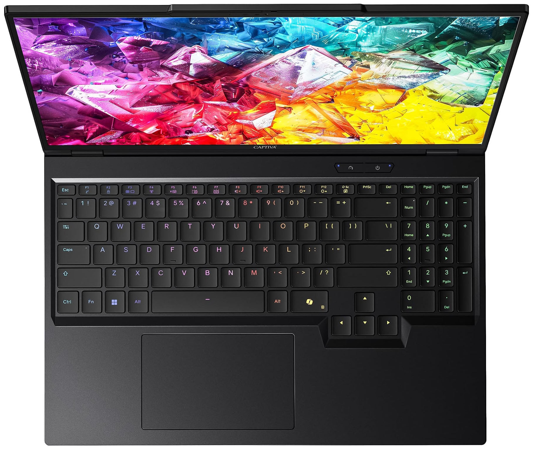 CAPTIVA Gaming-Notebook »Ultimate Gaming R10-1295GE« 40,6 cm / 16 ″ Intel GeForce® RTX 5090 2.000 GB SSD