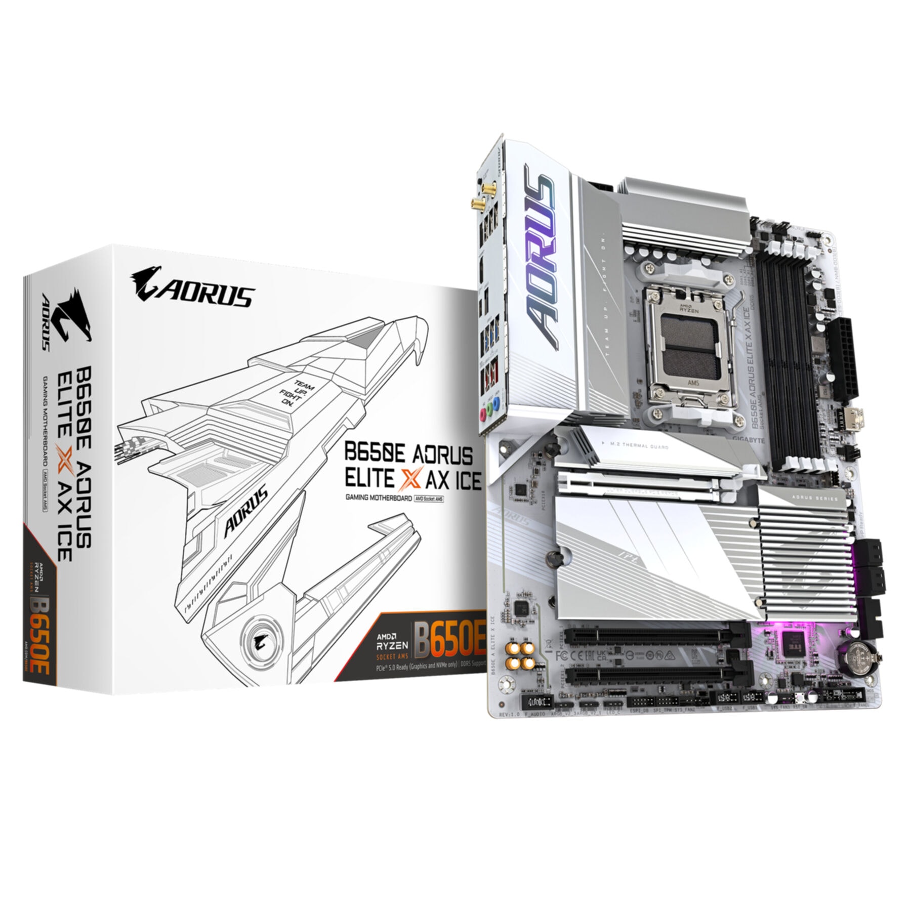 Mainboard »B650E AORUS ELITE X AX ICE«