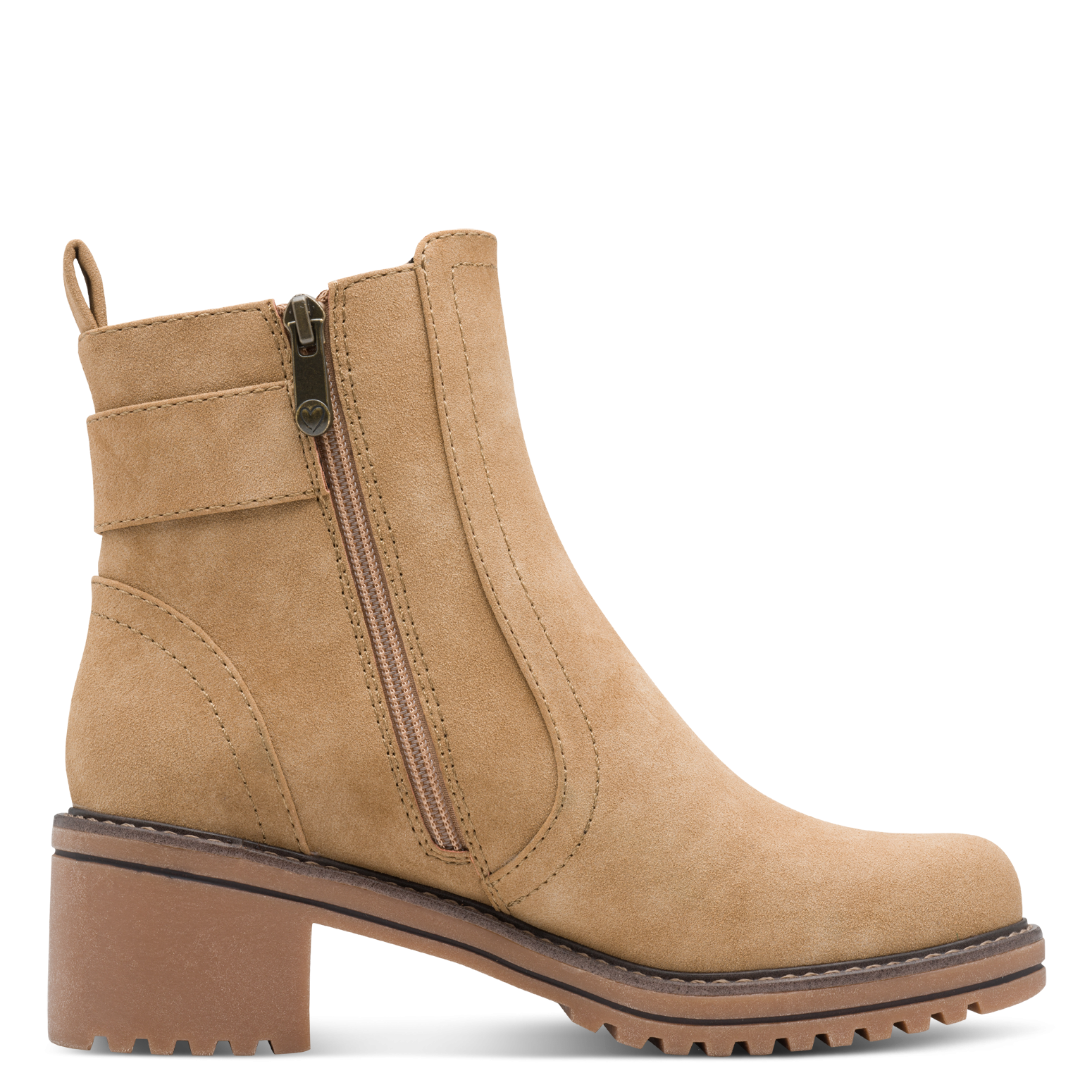 MARCO TOZZI Stiefelette  Blockabstz, Herbstboots in veganer Verarbeitung