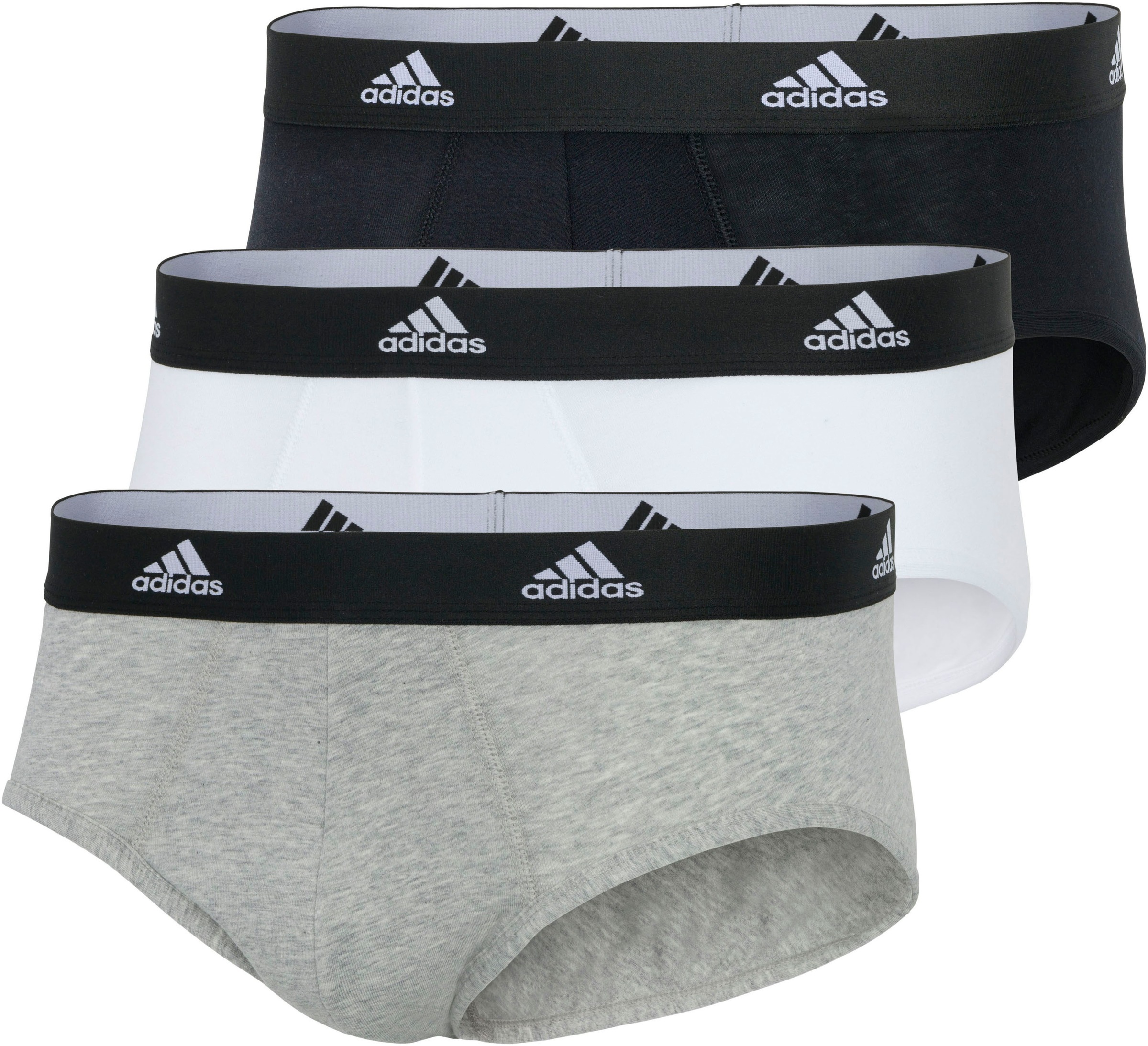 adidas Sportswear Slip »"Active Flex Cotton"«, (3er Pack), mit feuchtigkeitsableitender Technologie