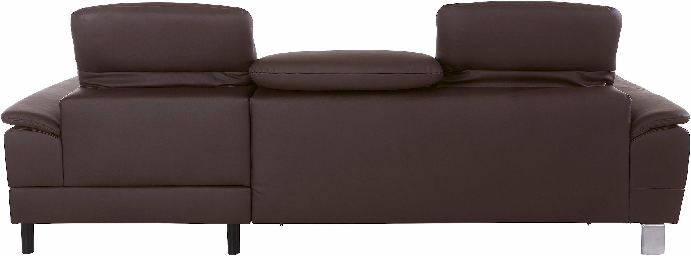 exxpo - sofa fashion Ecksofa »Mantua 2, inkl. Kopf- bzw. Rückenverstellung, bequem, L-Form«, wahlweise mit Bettfunktion und Bettkasten, tolle Verarbeitungsdetails