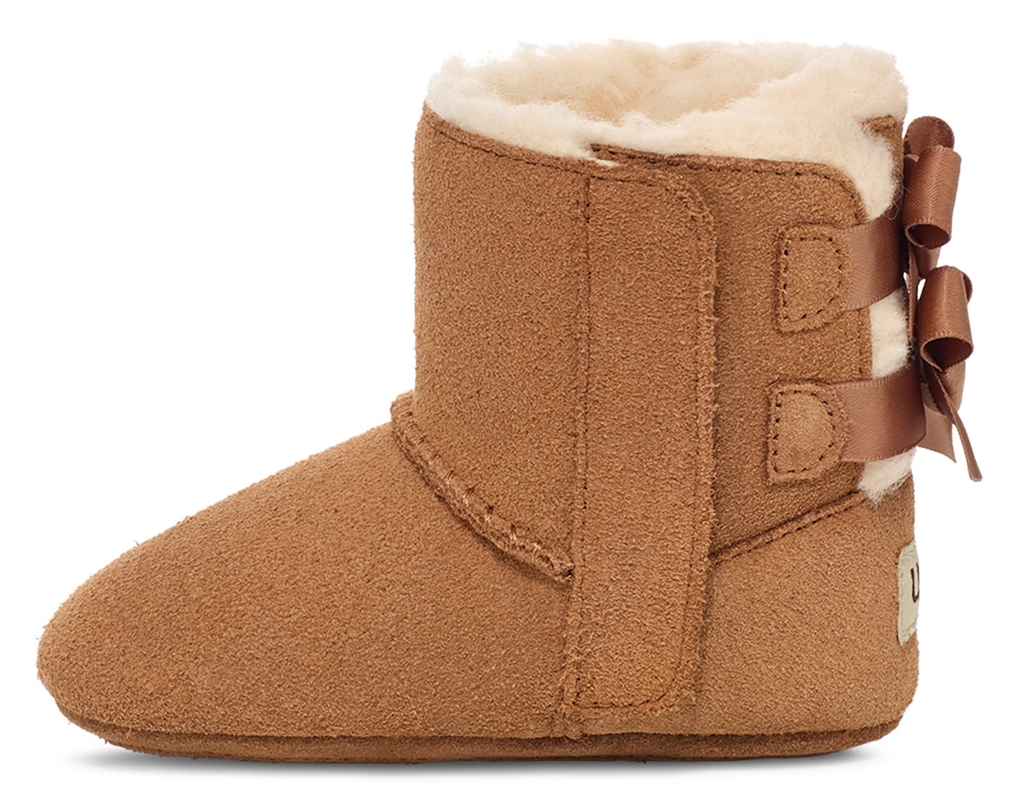UGG Krabbelschuh »BABY BAILEY BOW«, Babyschuh, Hausschuh, Winterstiefel mit praktischem Klettverschluss