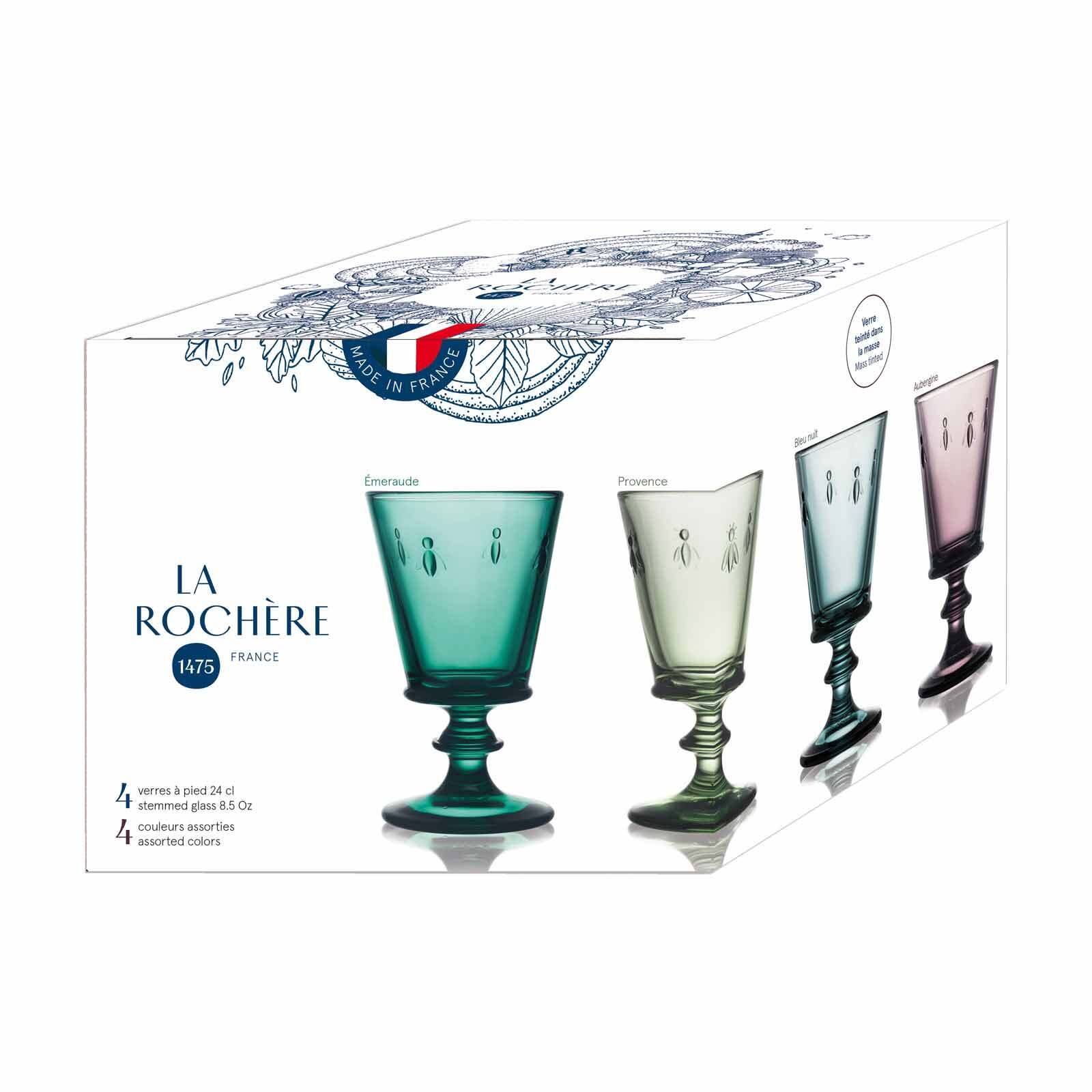 La Rochère France Weinglas »Weingläser Biene Abeille 240 ml 4er Set bunt«