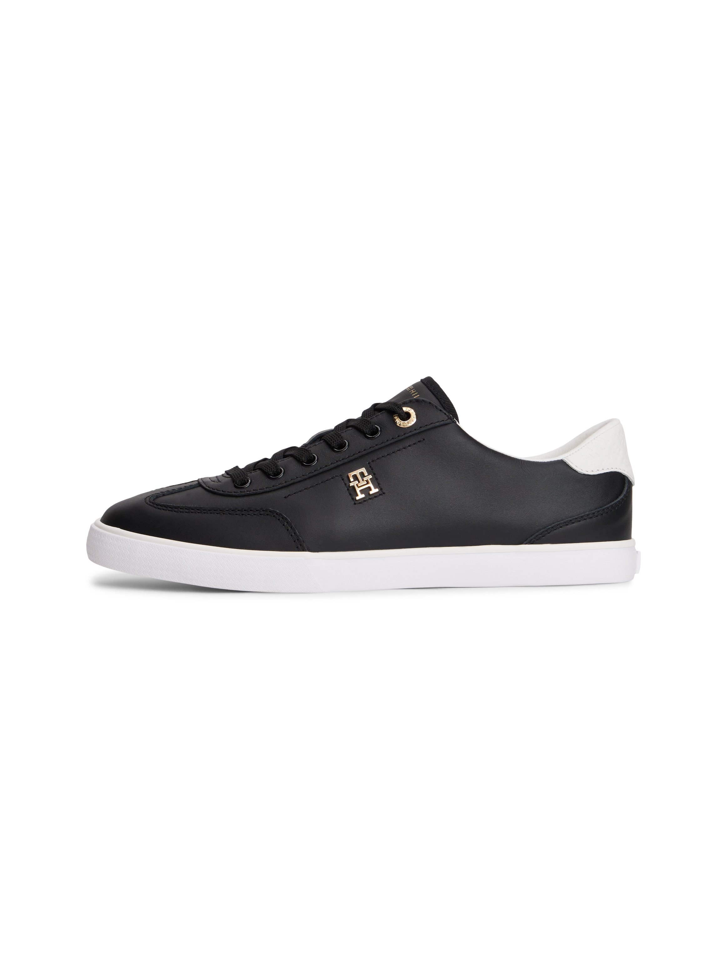 Tommy Hilfiger Plateausneaker »TH CHIC LOW PROFILE VULC«  Halbschuh, Schnürschuh, Freizeitschuh mit seitlichem TH-Logo