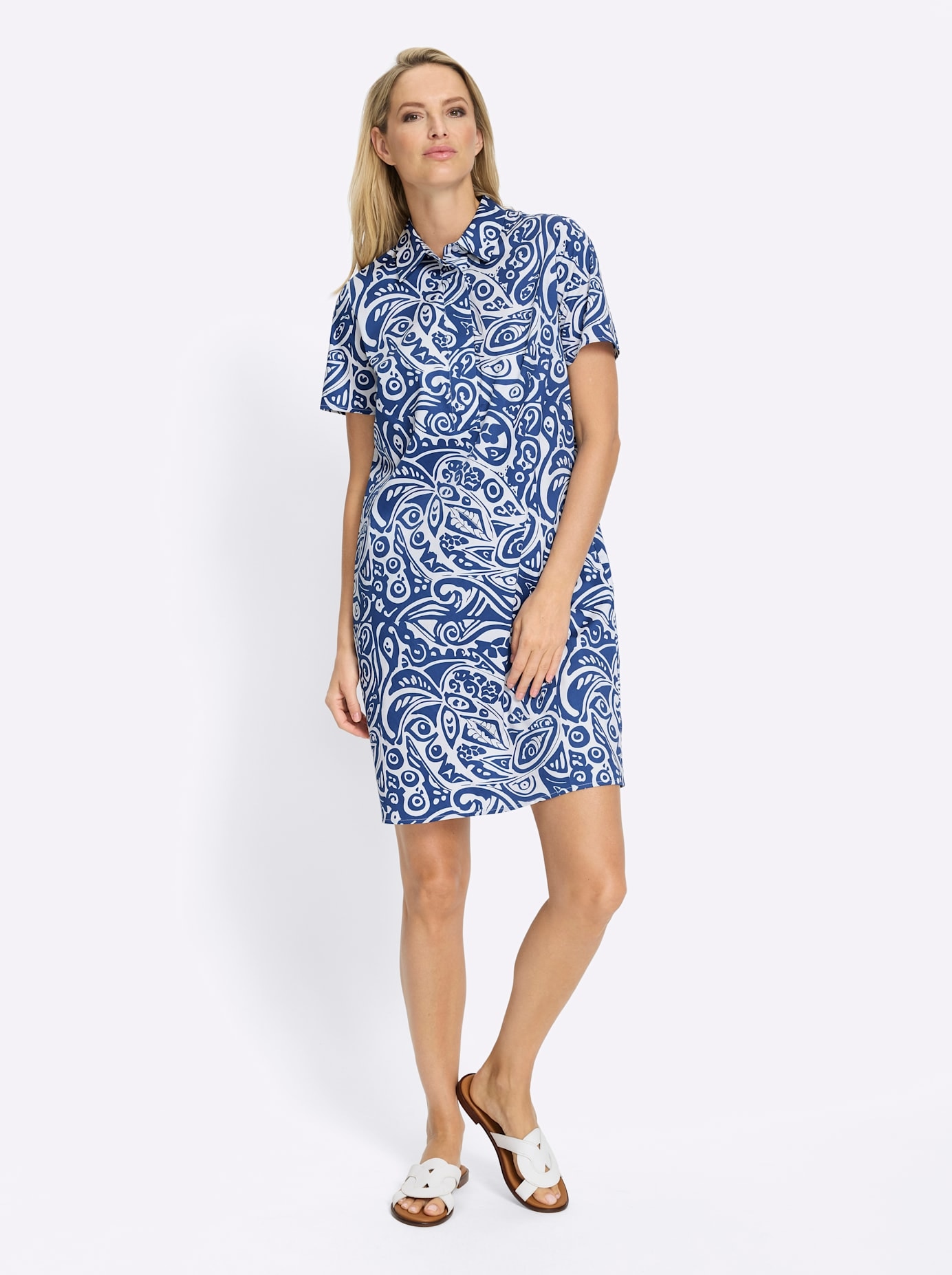 heine Sommerkleid »Druck-Kleid« Nahttasche