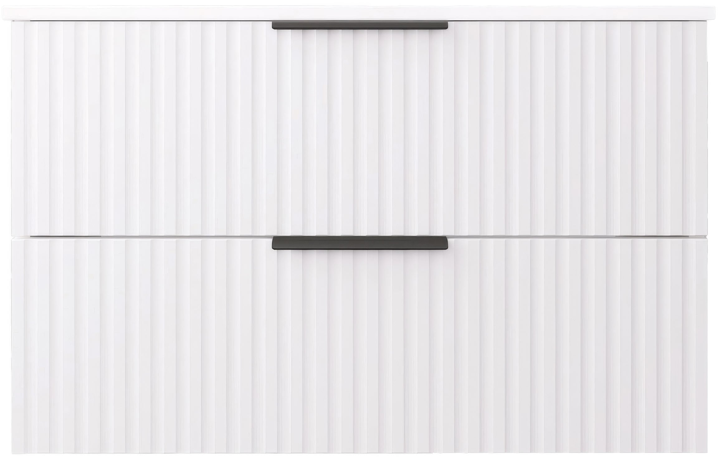 welltime Waschtisch »TIBU mit Waschbecken, Badmöbel, zwei Schubladen, Breite 60/80 cm« Badschrank mit Waschbecken, Softclose, Maße B/H/T: 81,5/53/47 cm