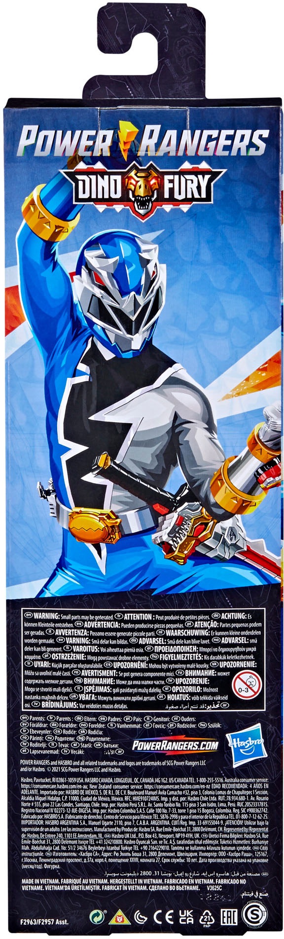 Hasbro Actionfigur »Power Fury OTTO Blauer Dino cm« bei Ranger, 30 Rangers