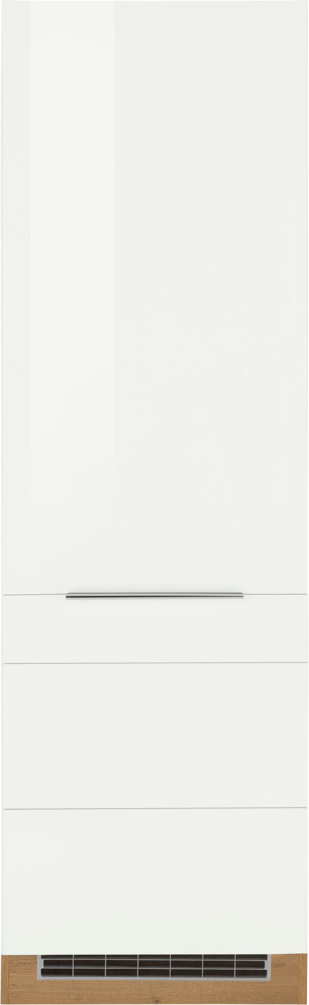 KOCHSTATION Kühlumbauschrank »KS-Brindisi« 60 cm breit, 200 cm hoch, hochwertige MDF Fronten