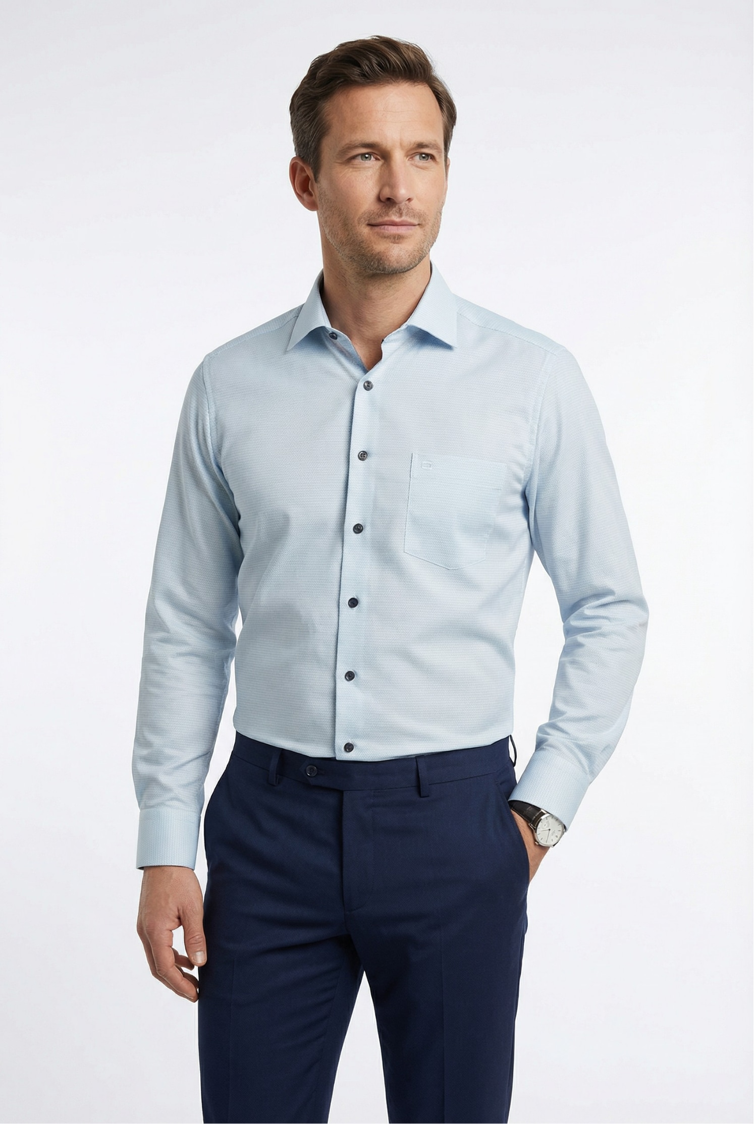 OLYMP Businesshemd »Luxor« New Kentkragen, comfort fit