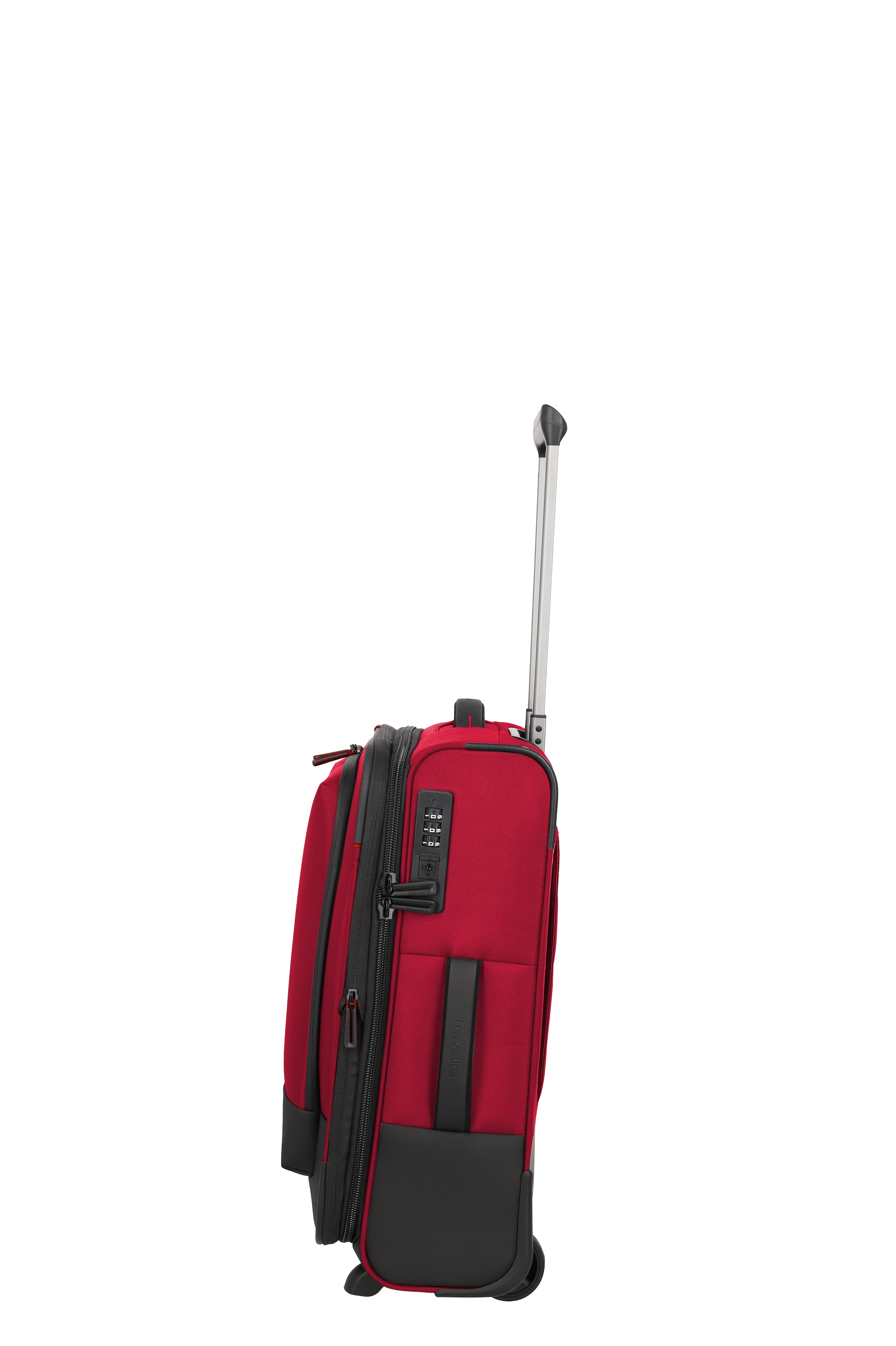 travelite Weichgepäck-Trolley »CROSSLITE Reisekoffer Weichgepäck« 37 l 4 Rollen Koffer, mit TSA-Schloss, wasserabweisendes Material