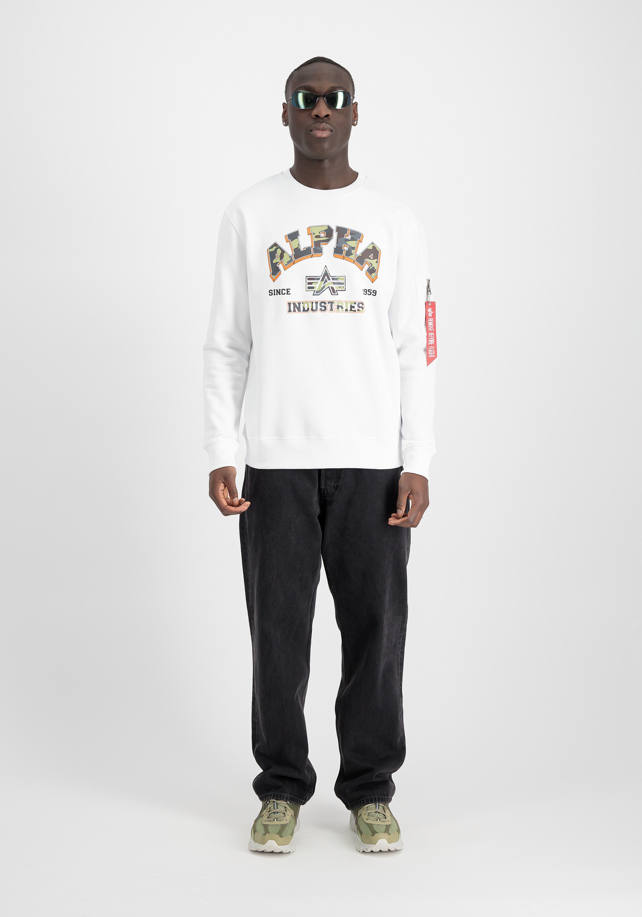 Alpha Industries Sweater »College Camo Sweatshirt Sweatshirt«