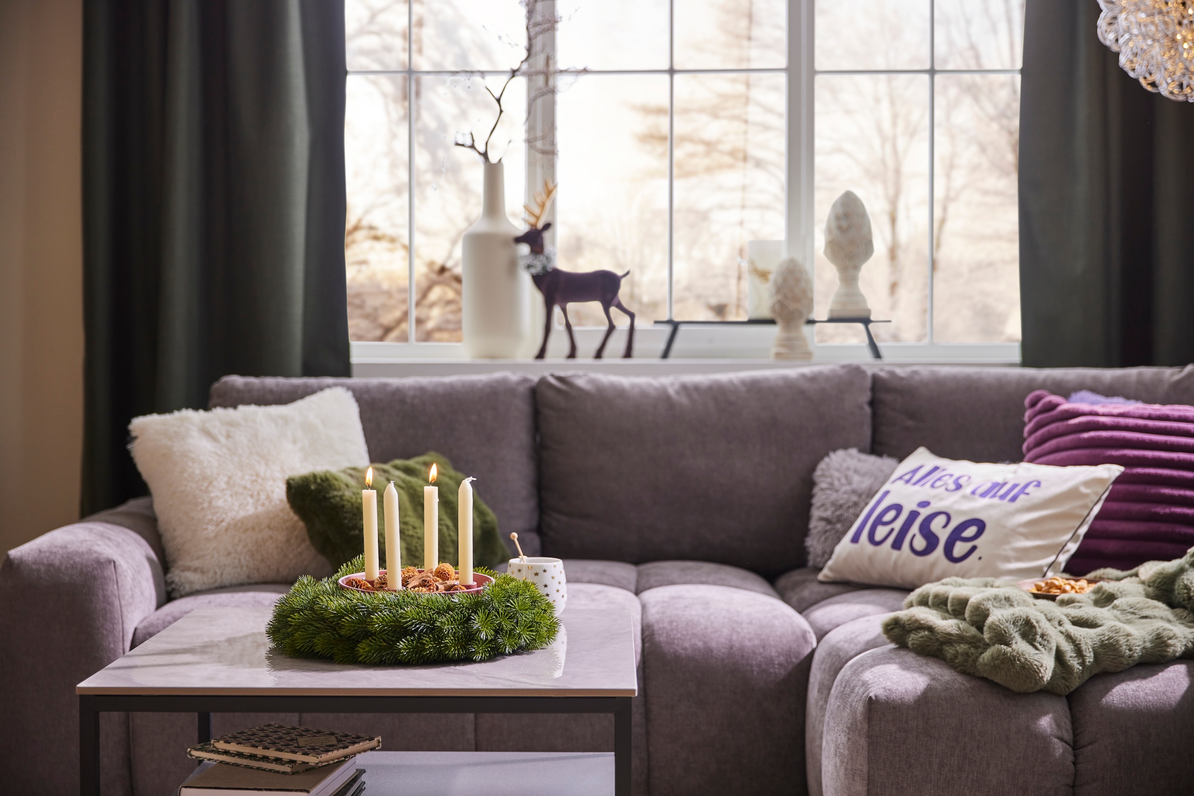 INOSIGN Ecksofa »AZITA klein optionale Schlafsofa mit Bettkasten, B/T/H: 270/166,5/84cm«, L-Form mit Wellenunterfederung, Bubble-Optik