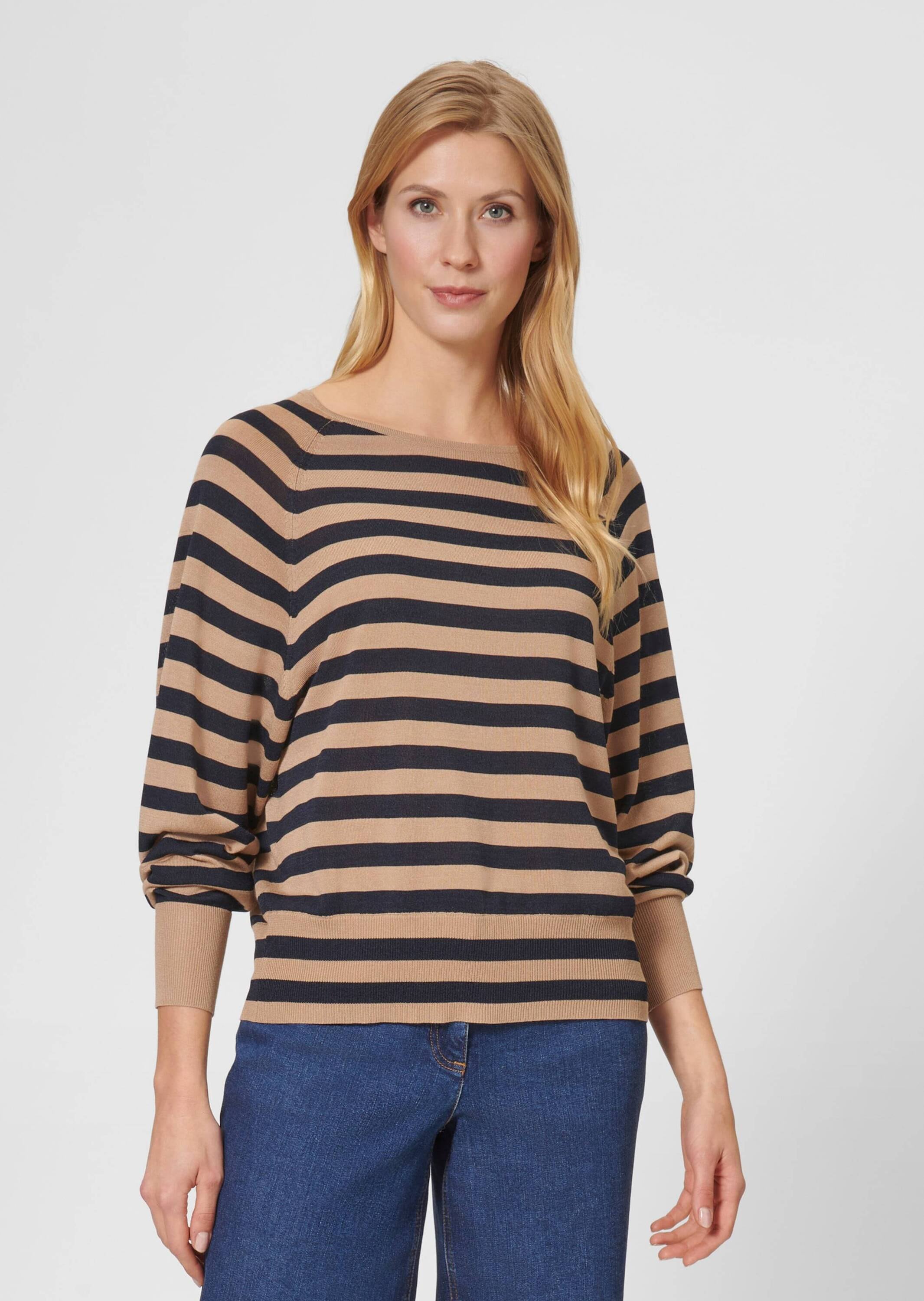 MADELEINE Longpullover »Pullover Pullover mit Fledermausärmeln«