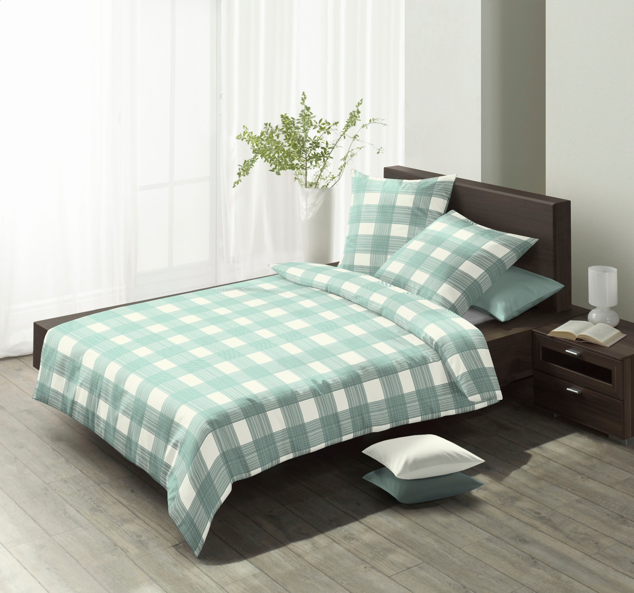 fleuresse Bettwäsche »Elba 3389«, Renforce, Baumwolle, in Gr. 135x200, 155x220, 200x200cm