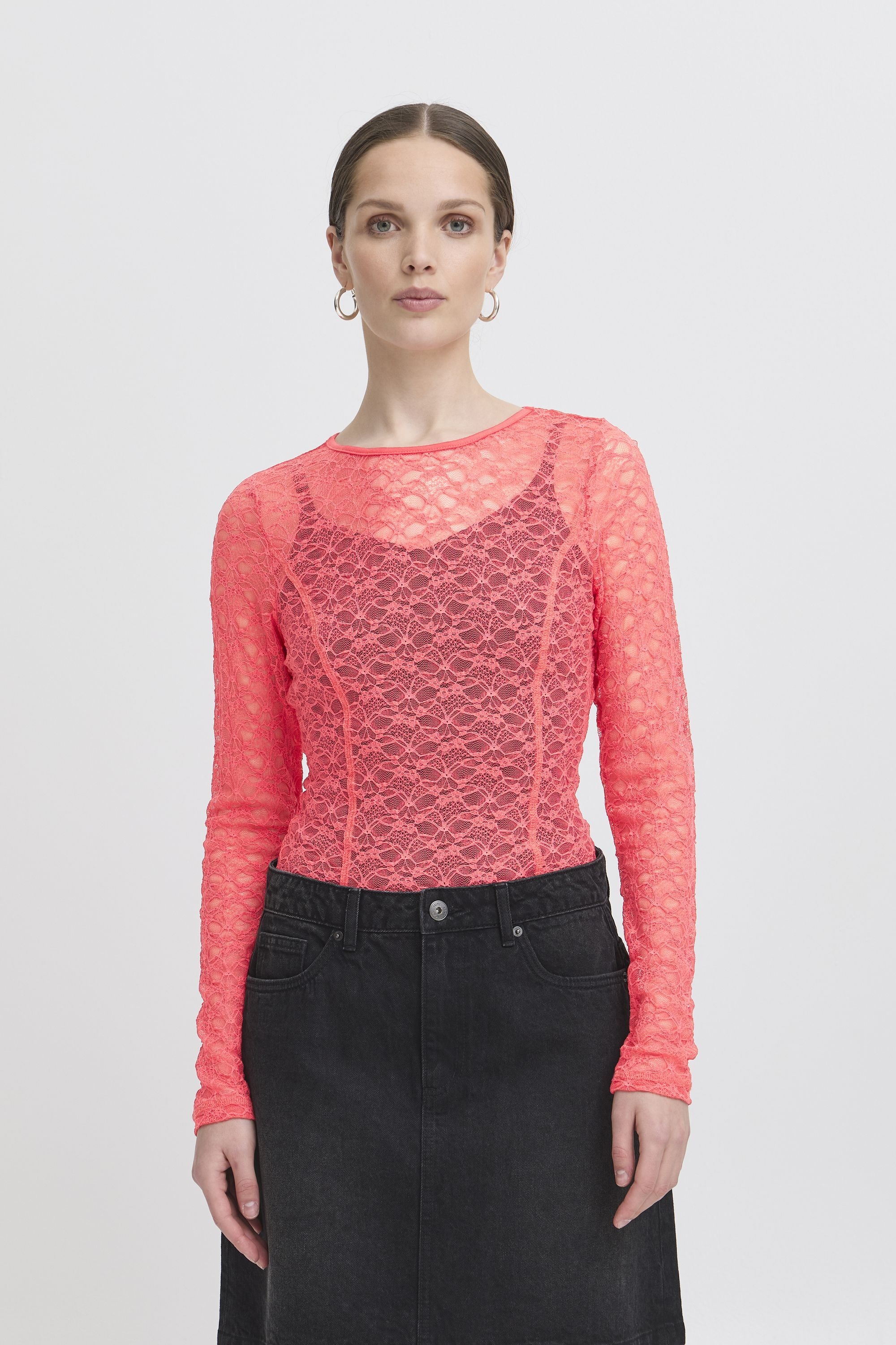 Ichi Sweatshirt »Langarmshirt IXLACEY«