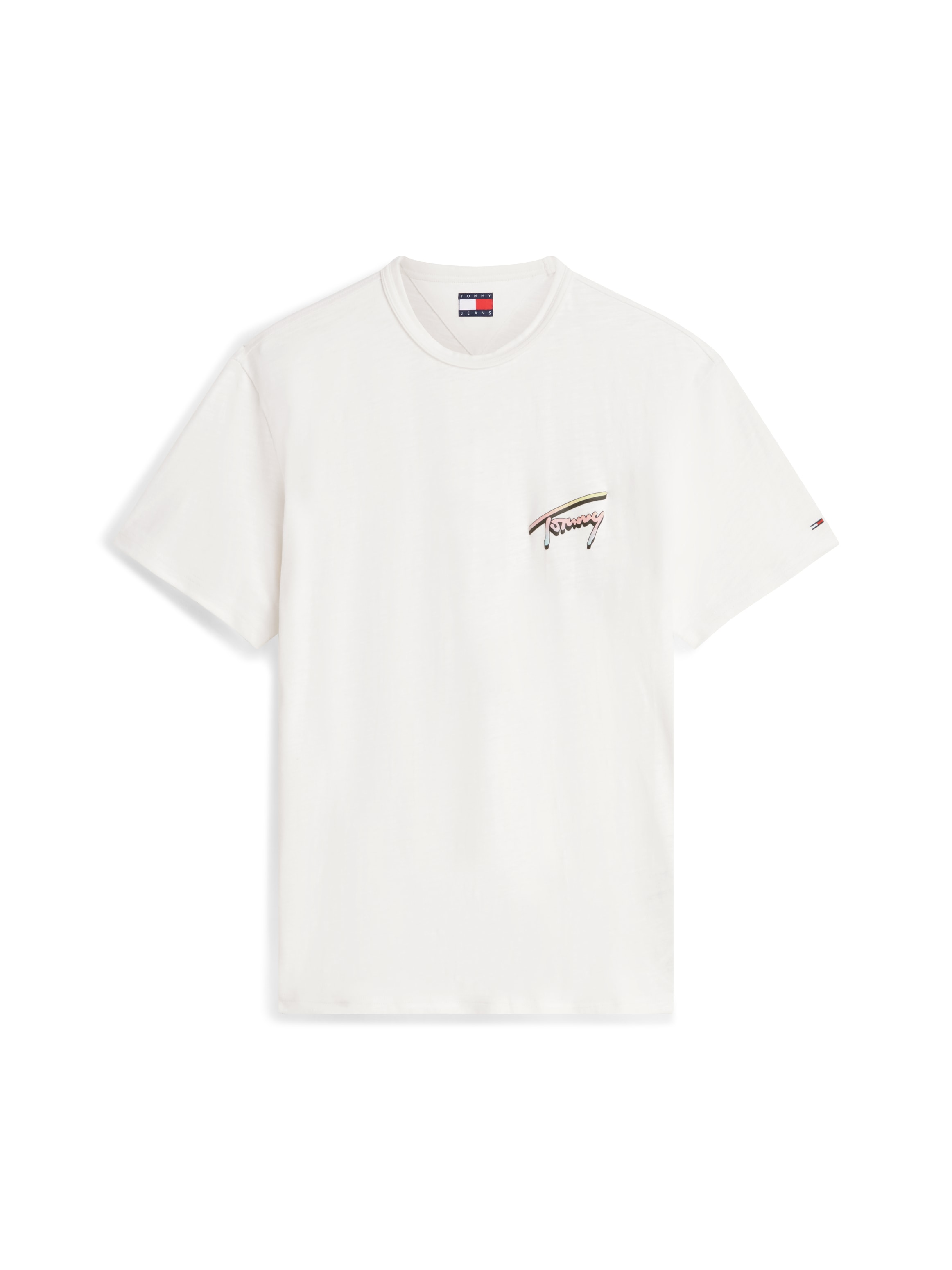 Tommy Jeans T-Shirt »TJM RELAXED NOVELTY« relaxed Fit mit strukturierter Rückengrafik
