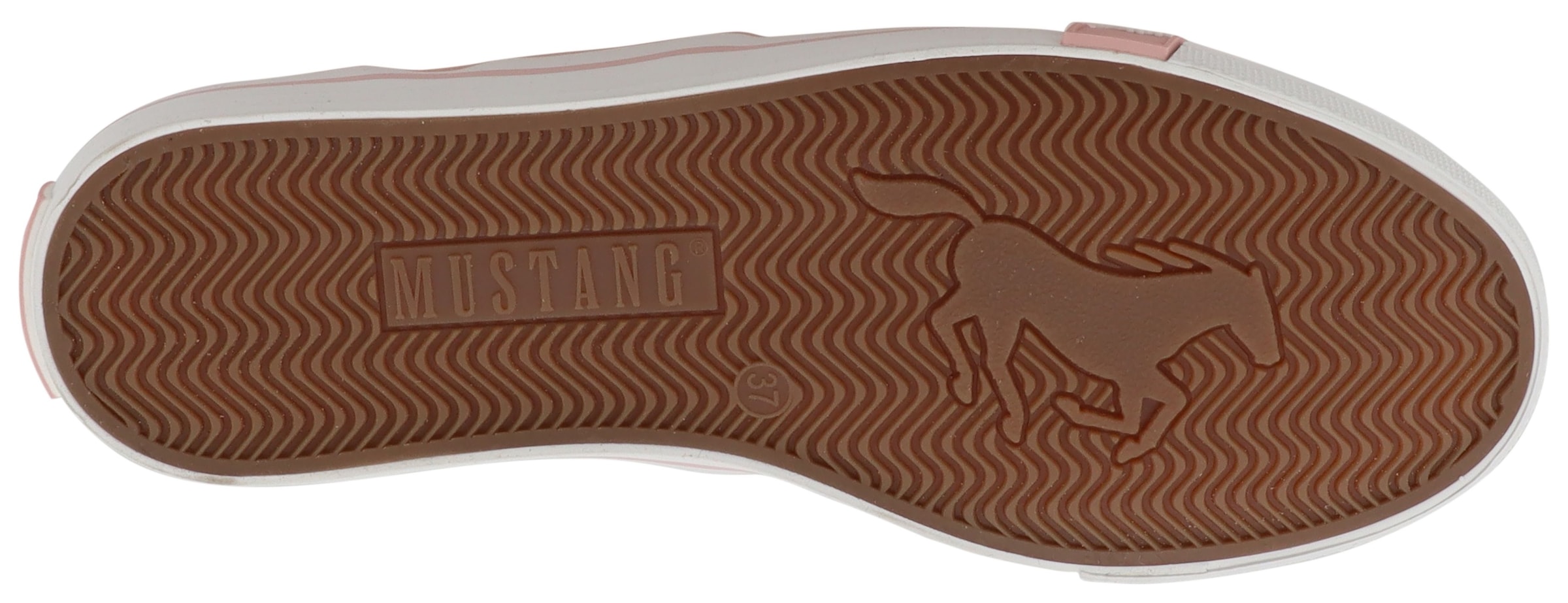 Mustang Shoes Sneaker »Winona«  Freizeitschuh, Halbschuh, Schnürschuh mit seitlichem Logoschriftzug