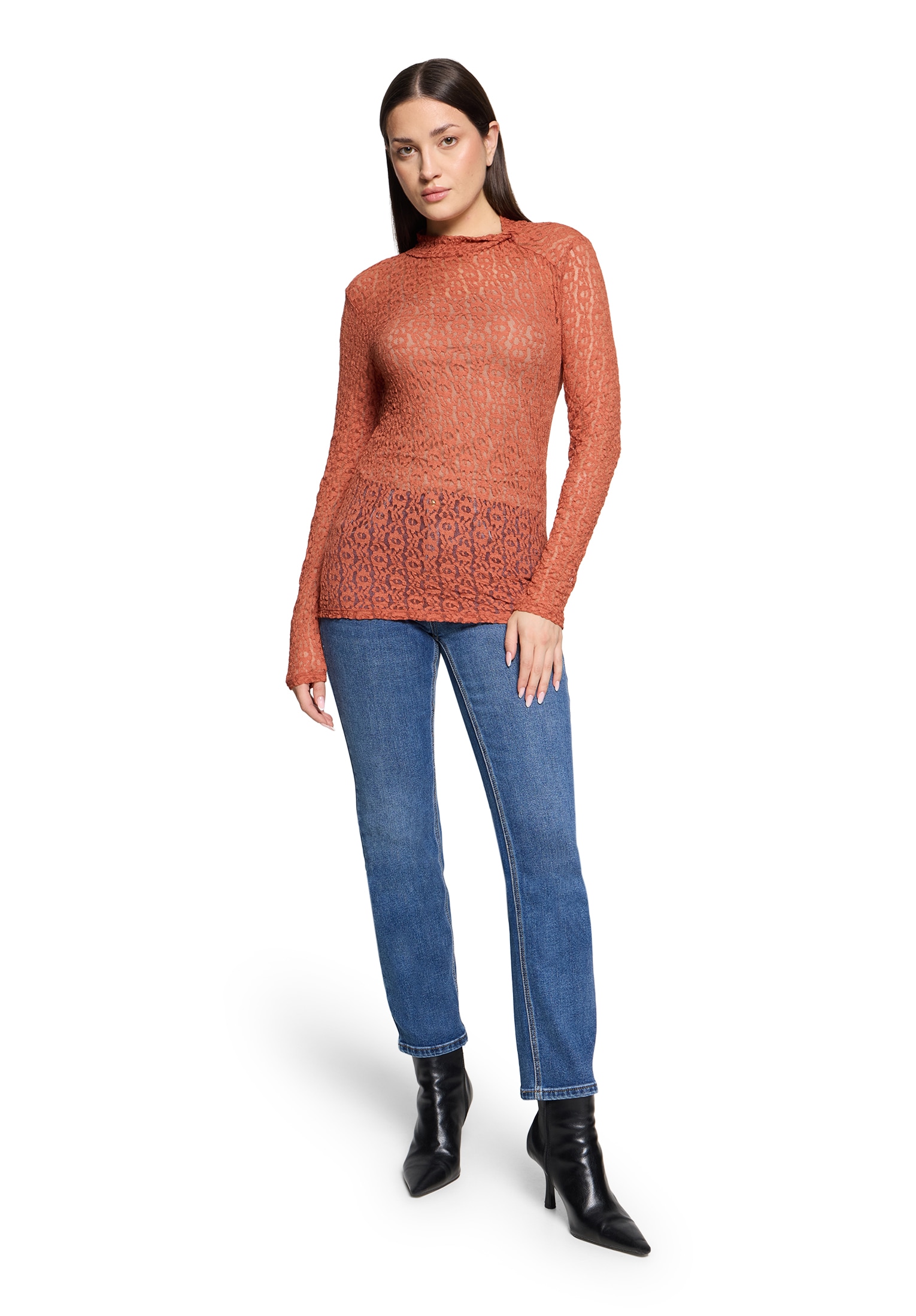 Cartoon Langarmshirt »Langarm-Shirt mit Kragen«