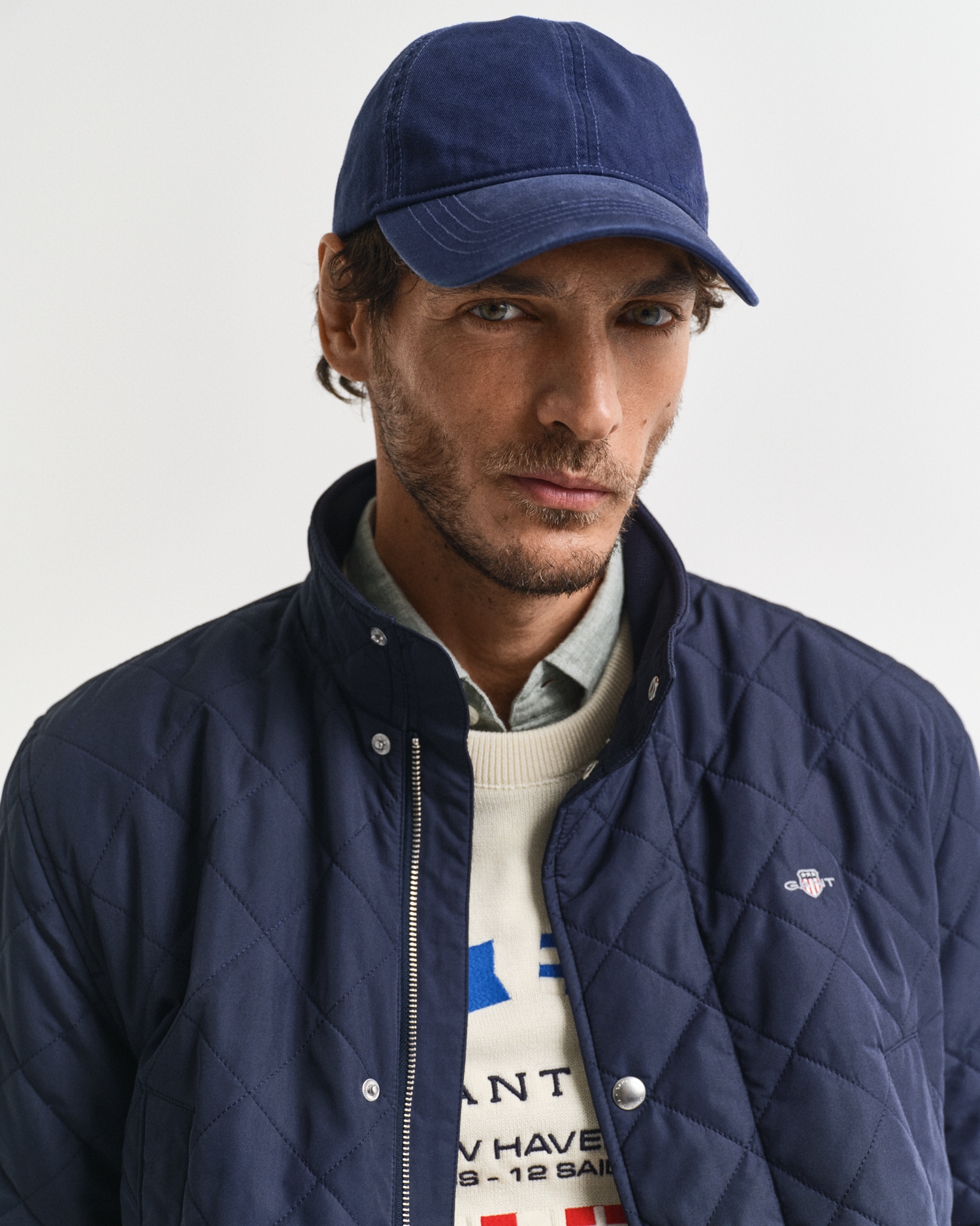 Gant Steppjacke, mit Stehkragen