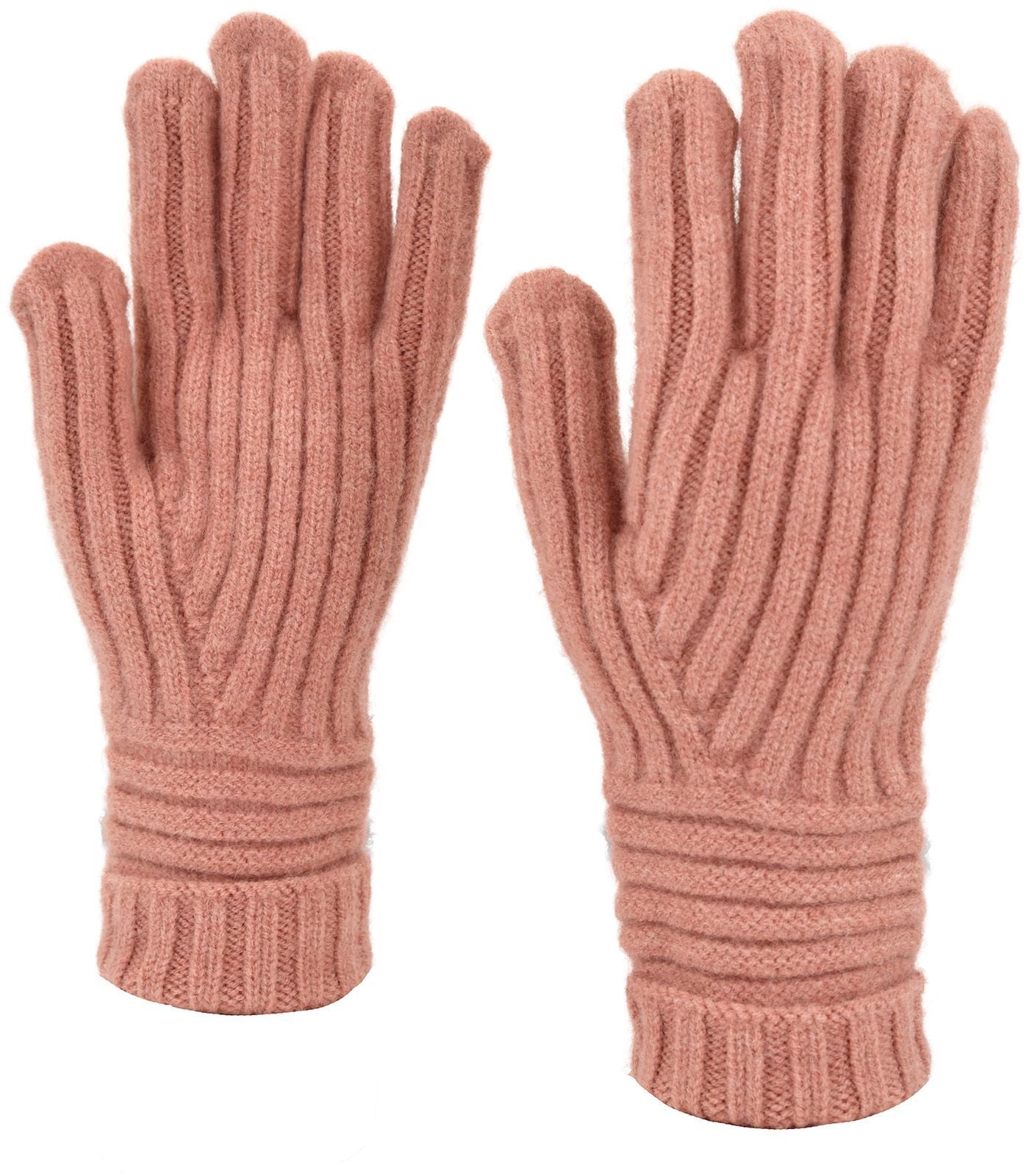 styleBREAKER Strickhandschuhe »Strickhandschuhe mit Rippenmuster« 1 Stk.