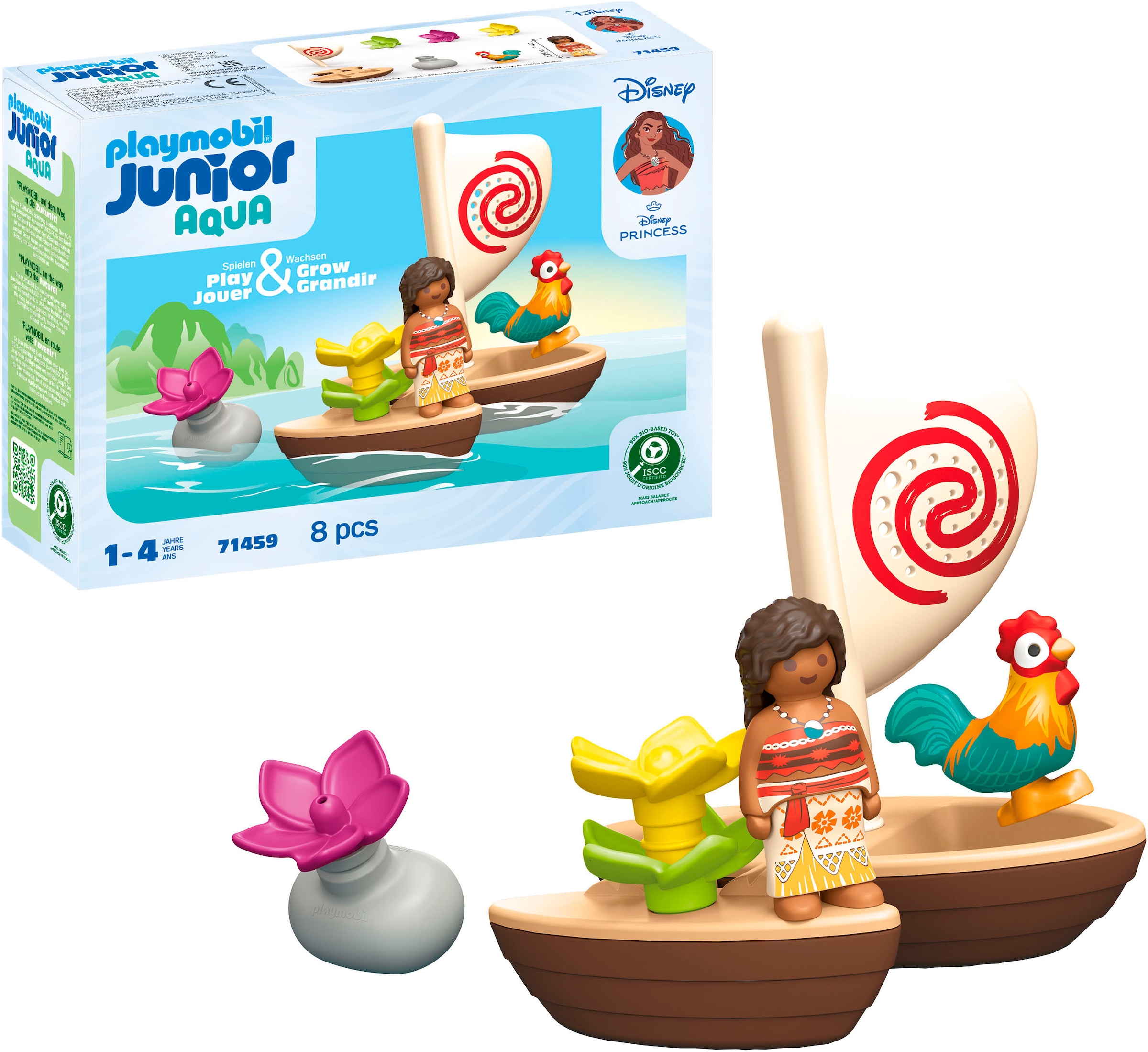 Playmobil® Konstruktions-Spielset »Vaiana Katamaran (71459), JUNIOR & Disney« Made in Europe