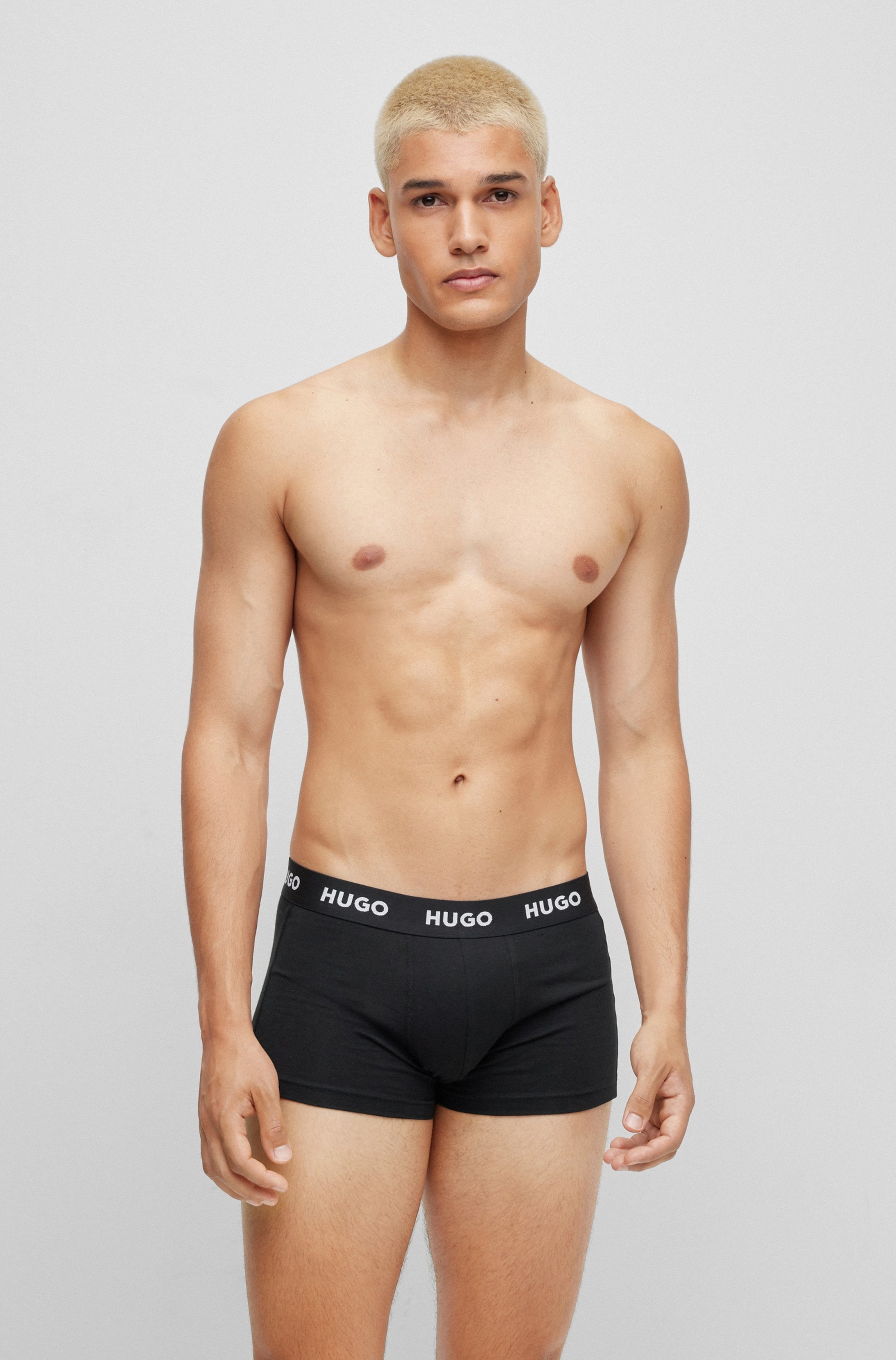 HUGO Underwear Trunk »TRUNK TRIPLET PACK« Packung, 3er Pack, 