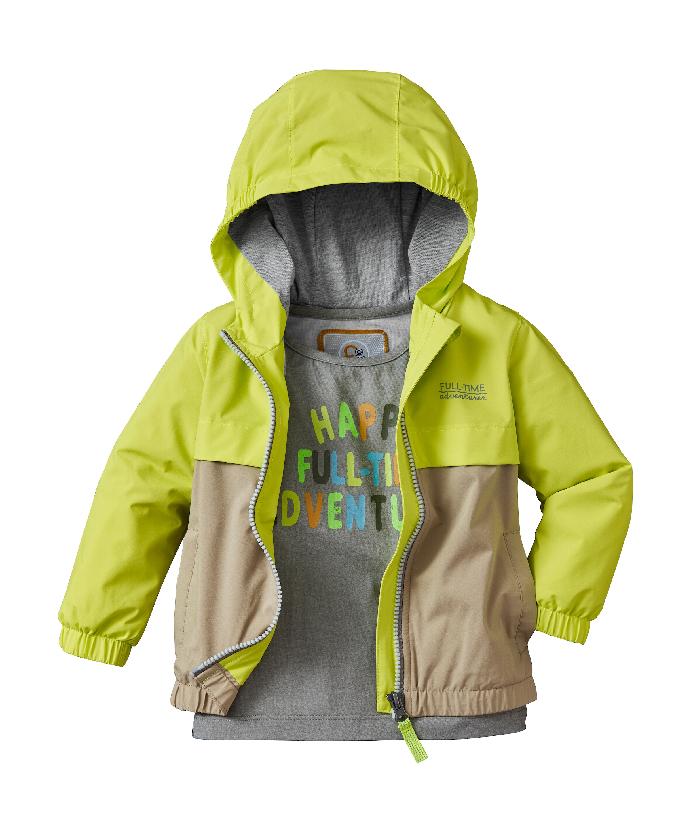 first instinct by killtec Outdoorjacke »FIOS 58 MNS JCKT« Wasserdichte, atmungsaktive Kinderjacke mit reflektierenden Details