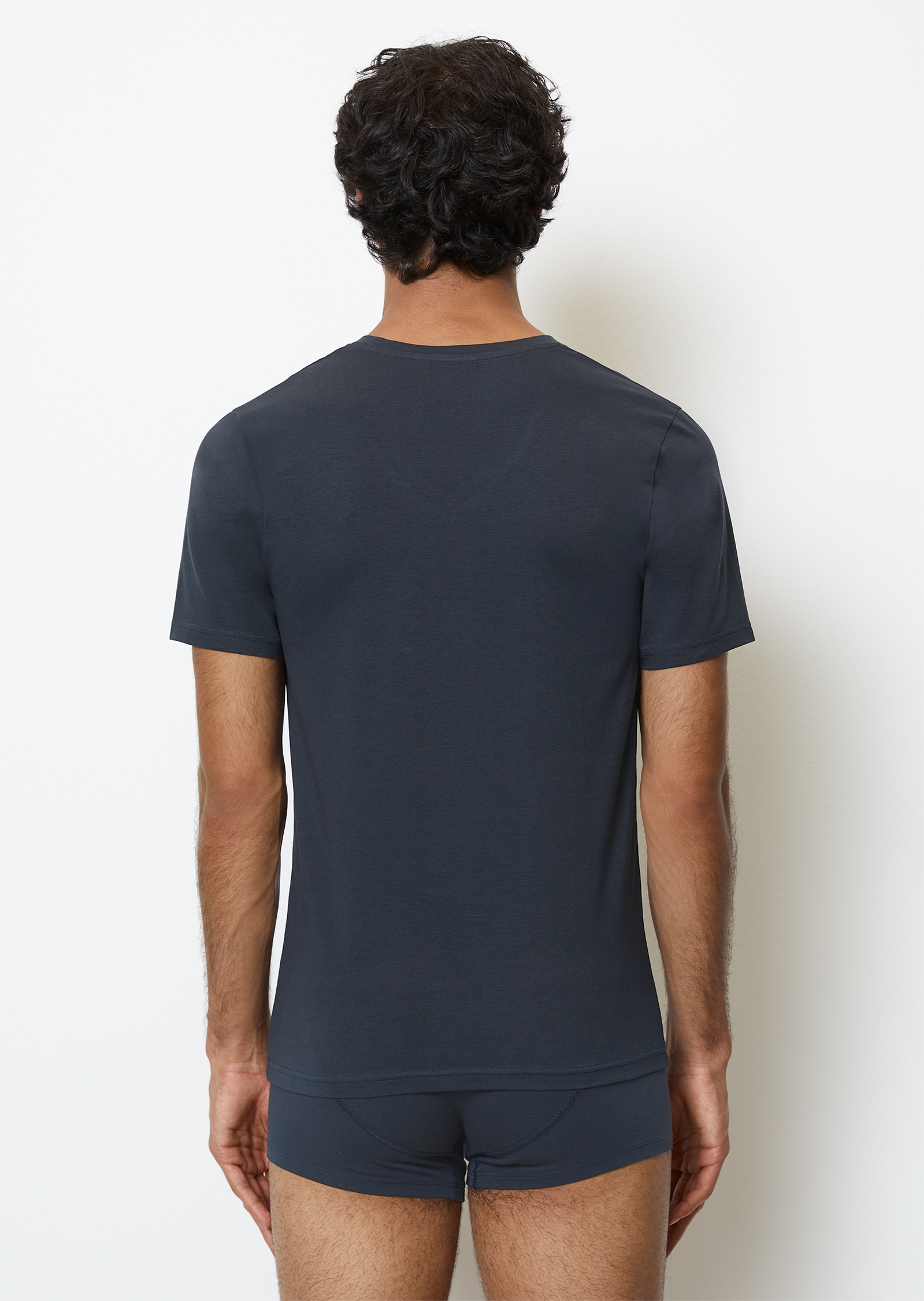 Marc O'Polo Unterziehshirt »Essentials« mit V-Ausschnitt und kurzem Arm