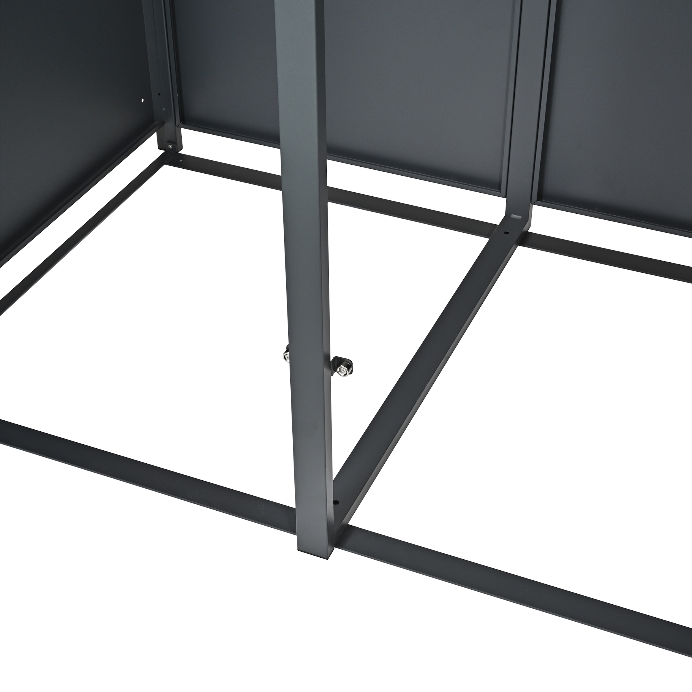 WESTMANN Mülltonnenbox »Status 4« BxTxH: 265x80x116 cm, für 4x240 L Mülltonnen