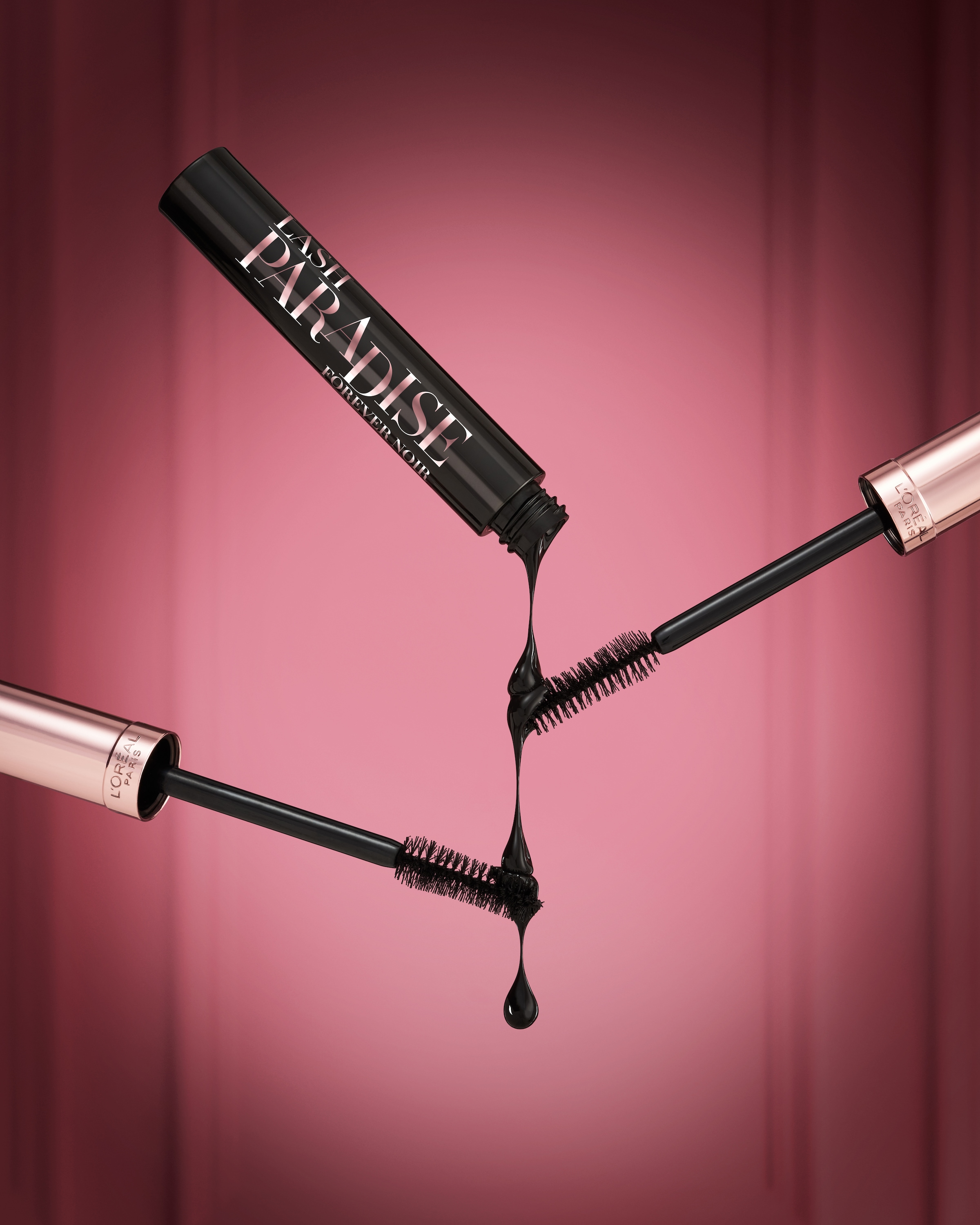 L'ORÉAL PARIS Mascara »Lash Paradise Forever Noir«, mit tiefschwarzer Textur