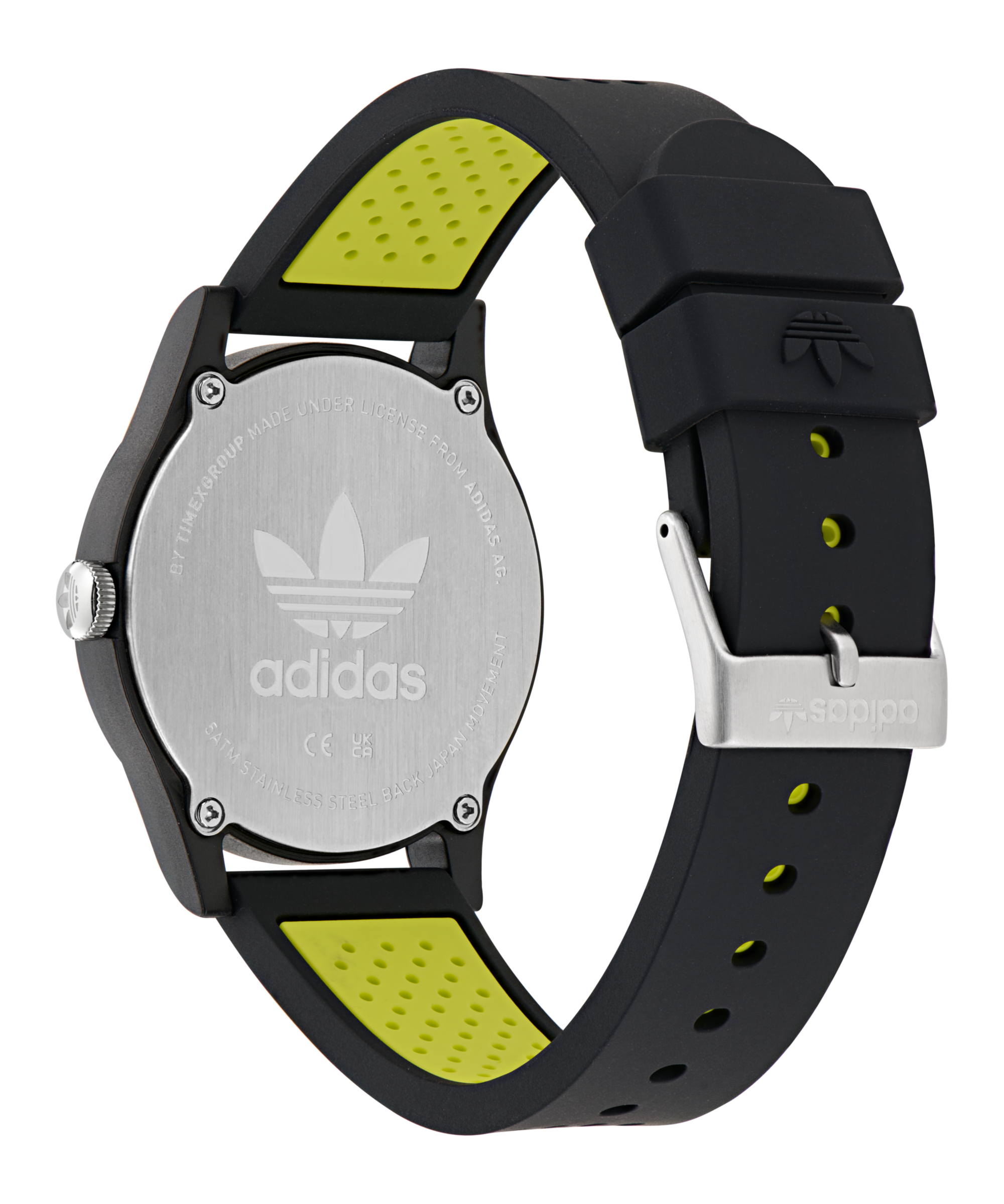adidas Originals Quarzuhr »GAME TWO« Armbanduhr, Herrenuhr, Damenuhr, Silikonarmband, Acrylglas, analog