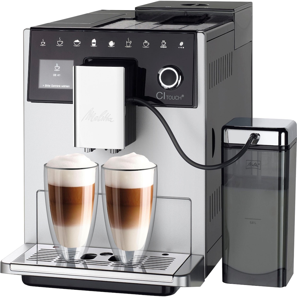 Melitta Kaffeevollautomat »CI Touch® F630-101, silber«