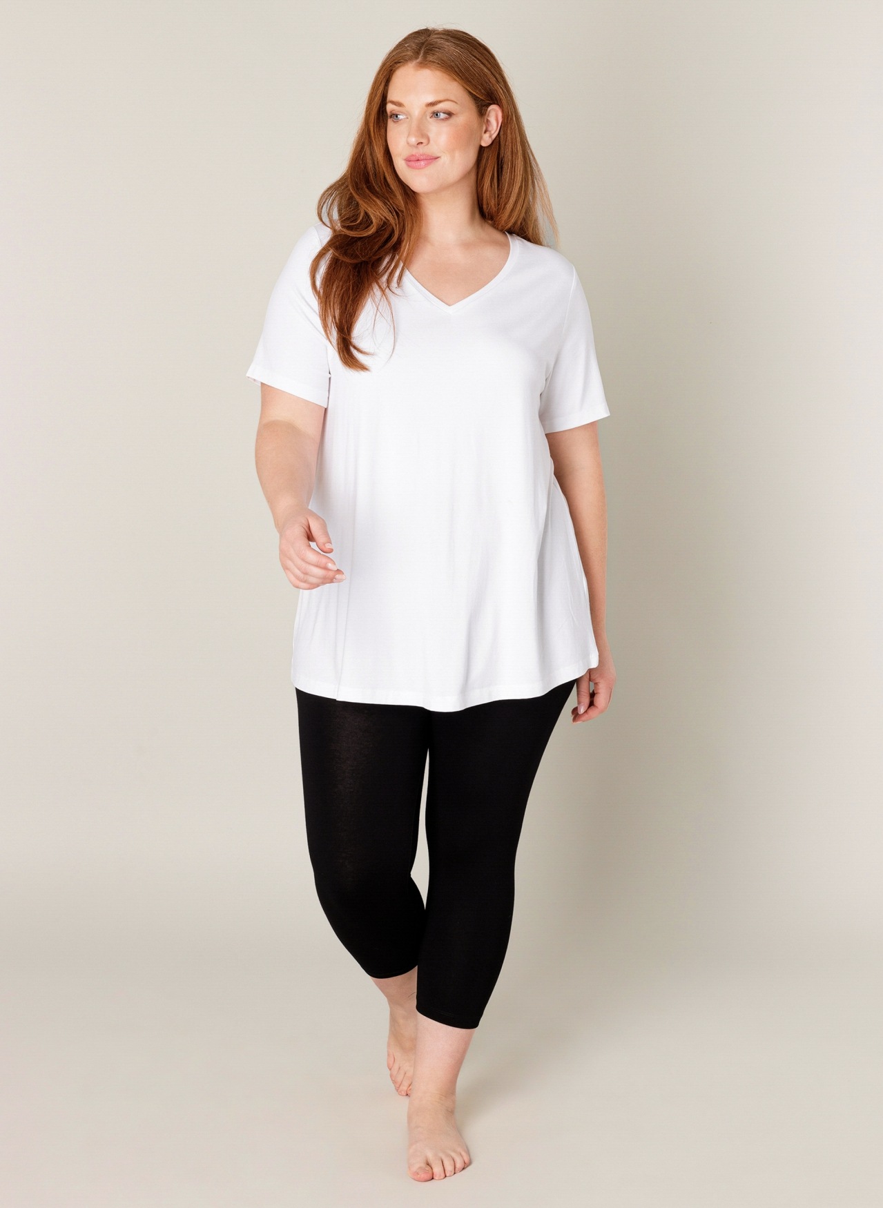 Base Level Curvy Caprileggings »Audrey«