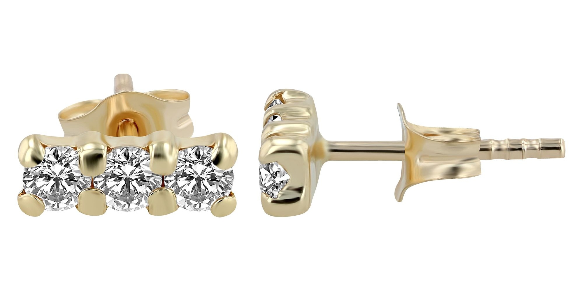 Adelia´s Paar Ohrstecker »Ohrringe - Ohrstecker aus 333 Gold«