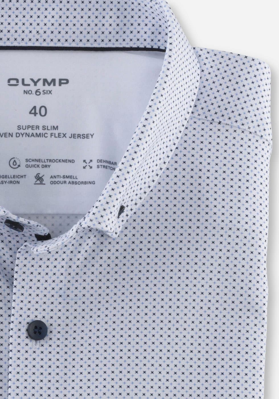 OLYMP Businesshemd »No. Six super slim«, aus der 24/7 No 6-Serie