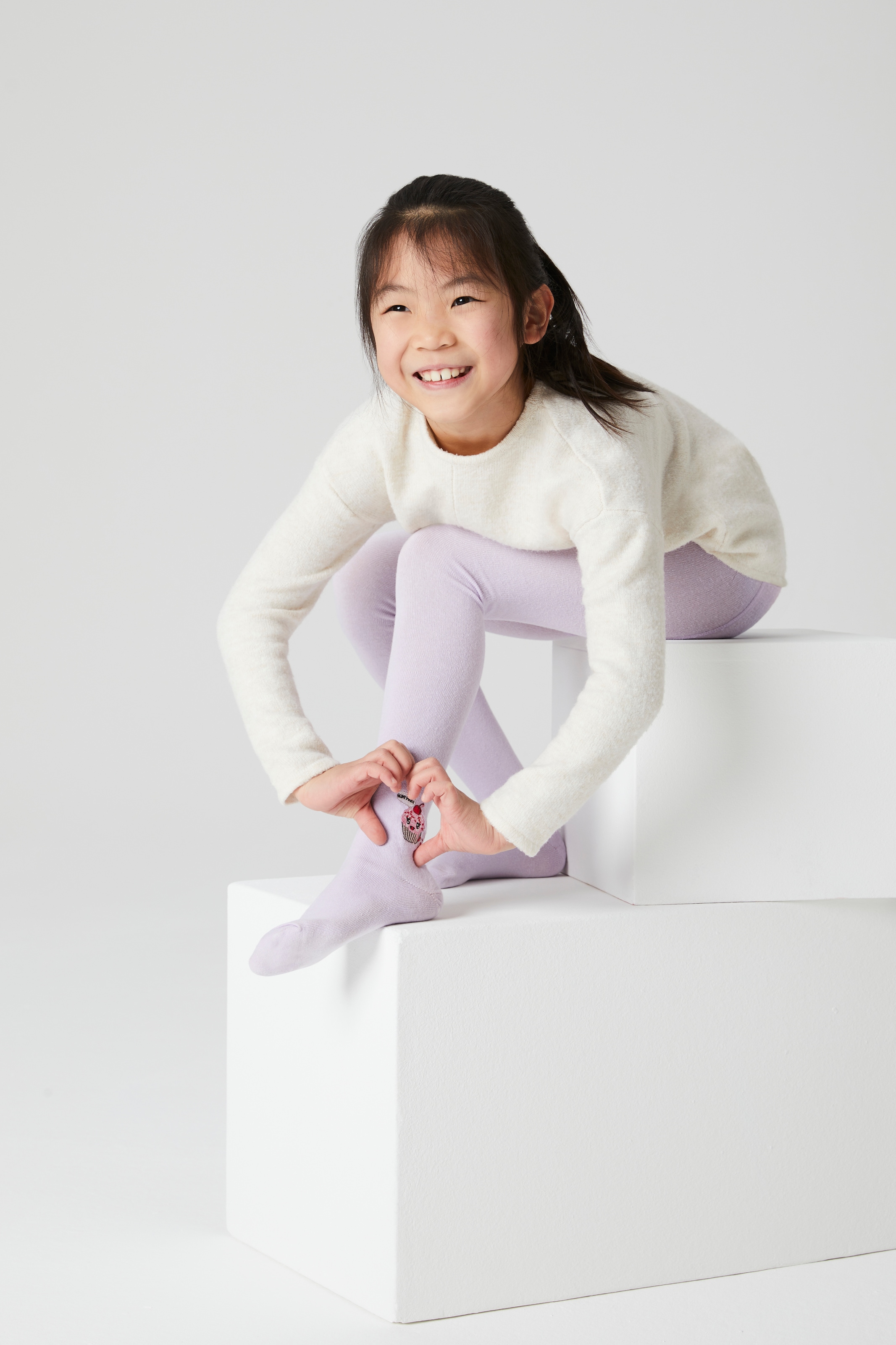 H.I.S Strickstrumpfhose Packung, 3 Stk. tlg. mit kleinen Stickereien