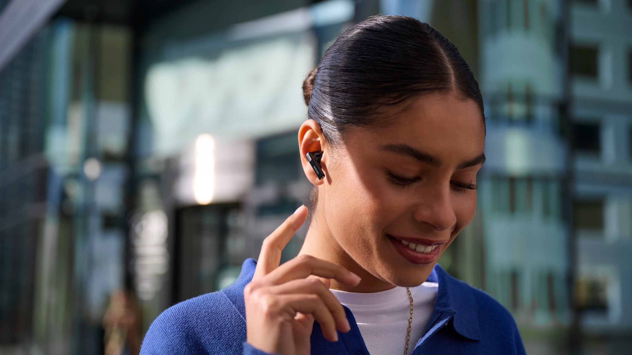 Philips wireless In-Ear-Kopfhörer »TAT 2520«, Bluetooth, Adaptive Noise-Cancelling-Freisprechfunktion-Multi-Point-Verbindung-Rauschunterdrückung-Sprachsteuerung-kompatibel mit Siri