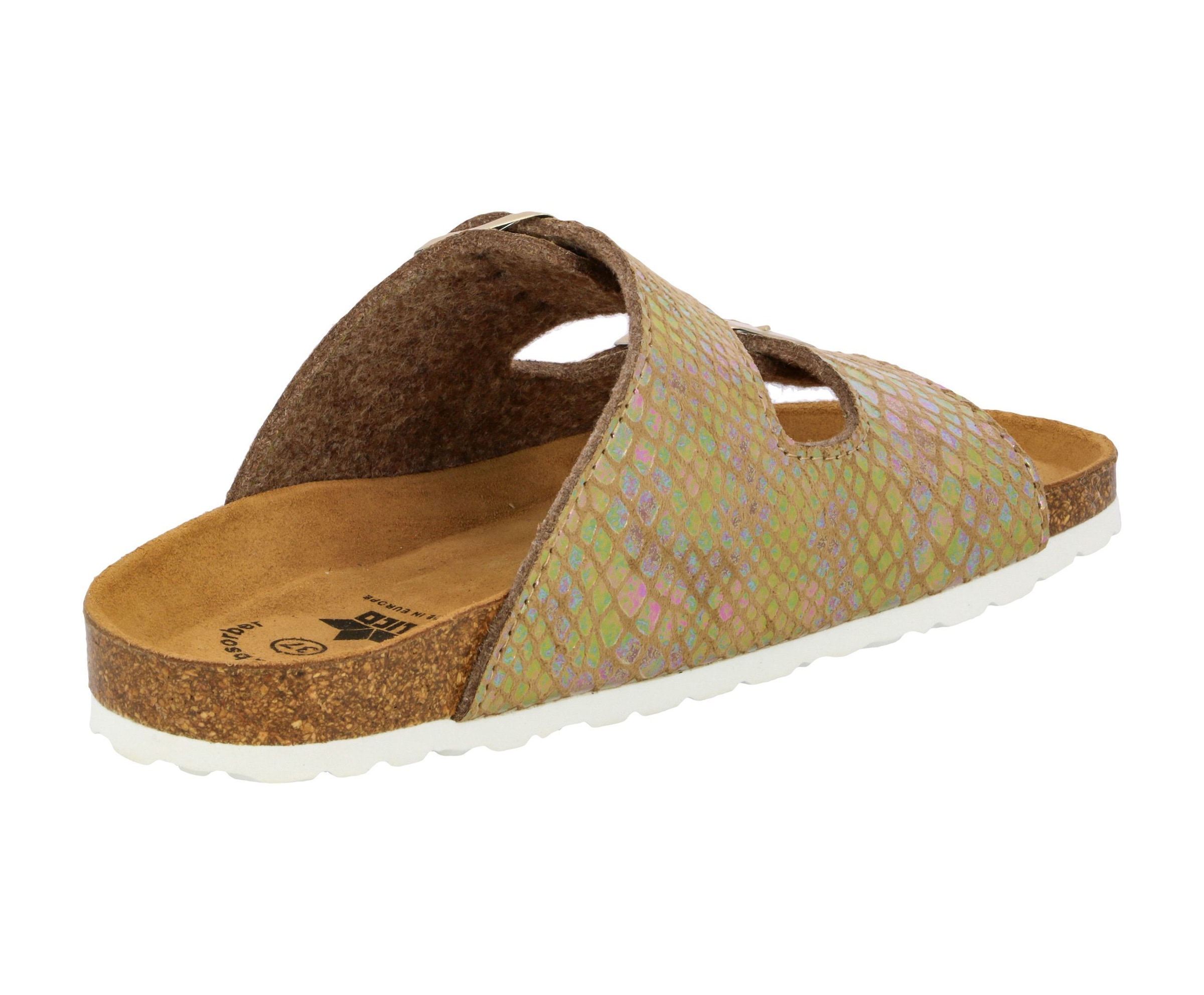 Lico Pantolette »Pantolette Natural Snake Soft«