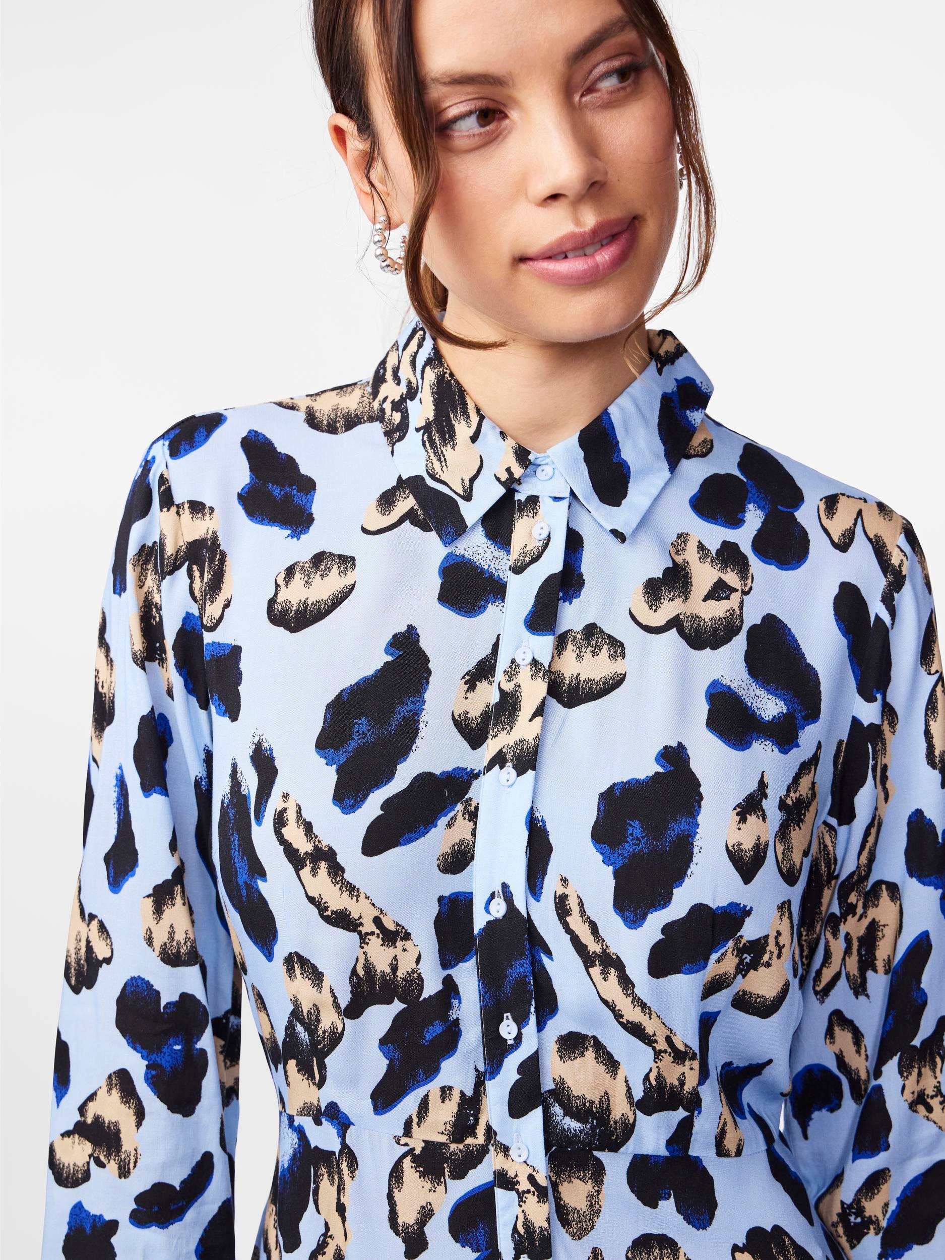 Y.A.S Hemdblusenkleid »YASSAVANNA LONG SHIRT DRESS«, mit 3/4 Ärmel