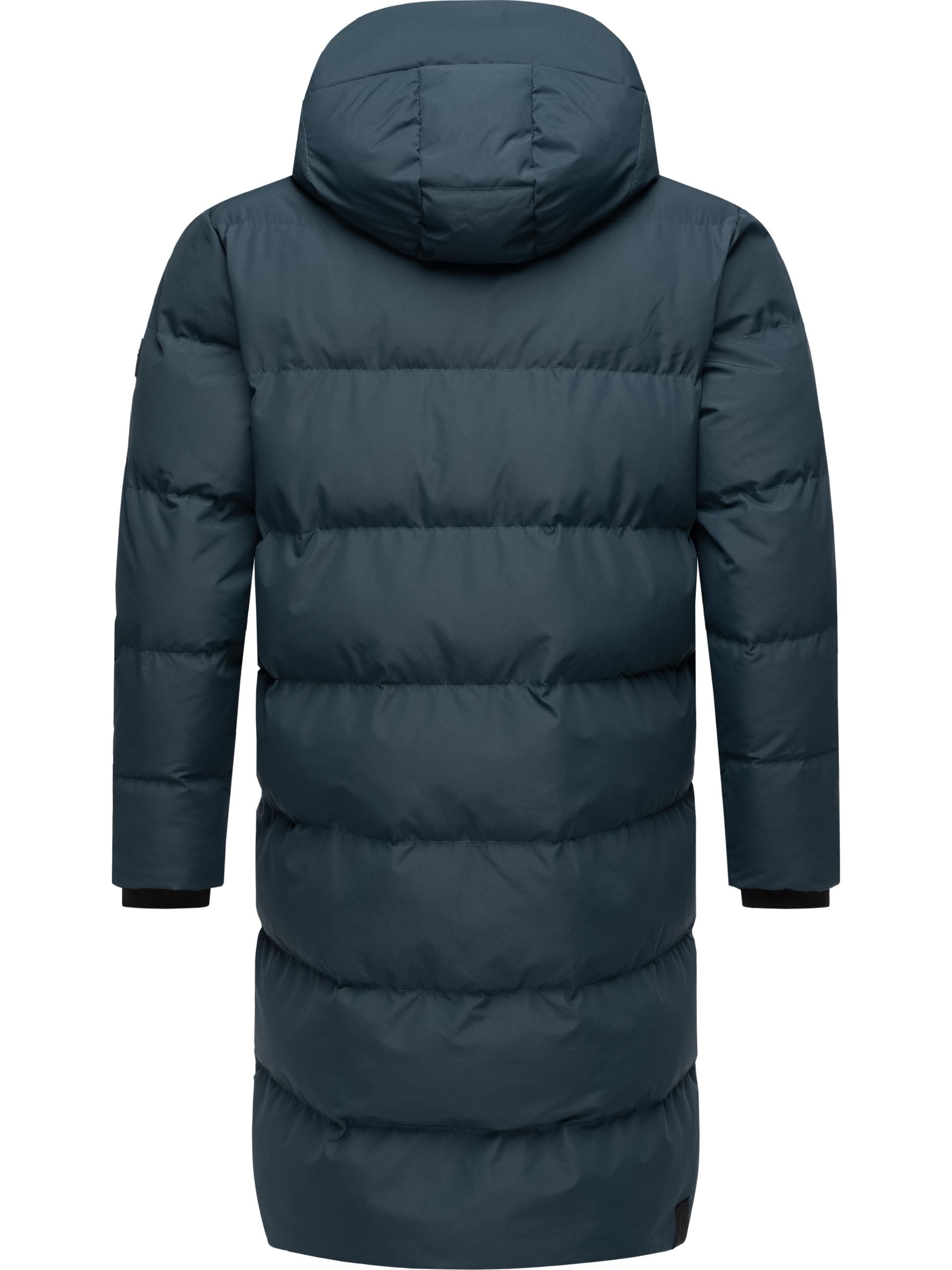 Ragwear Steppmantel »Wintermantel Nordwey«, Warmer Herren Wintermantel mit verstellbarer Kapuze