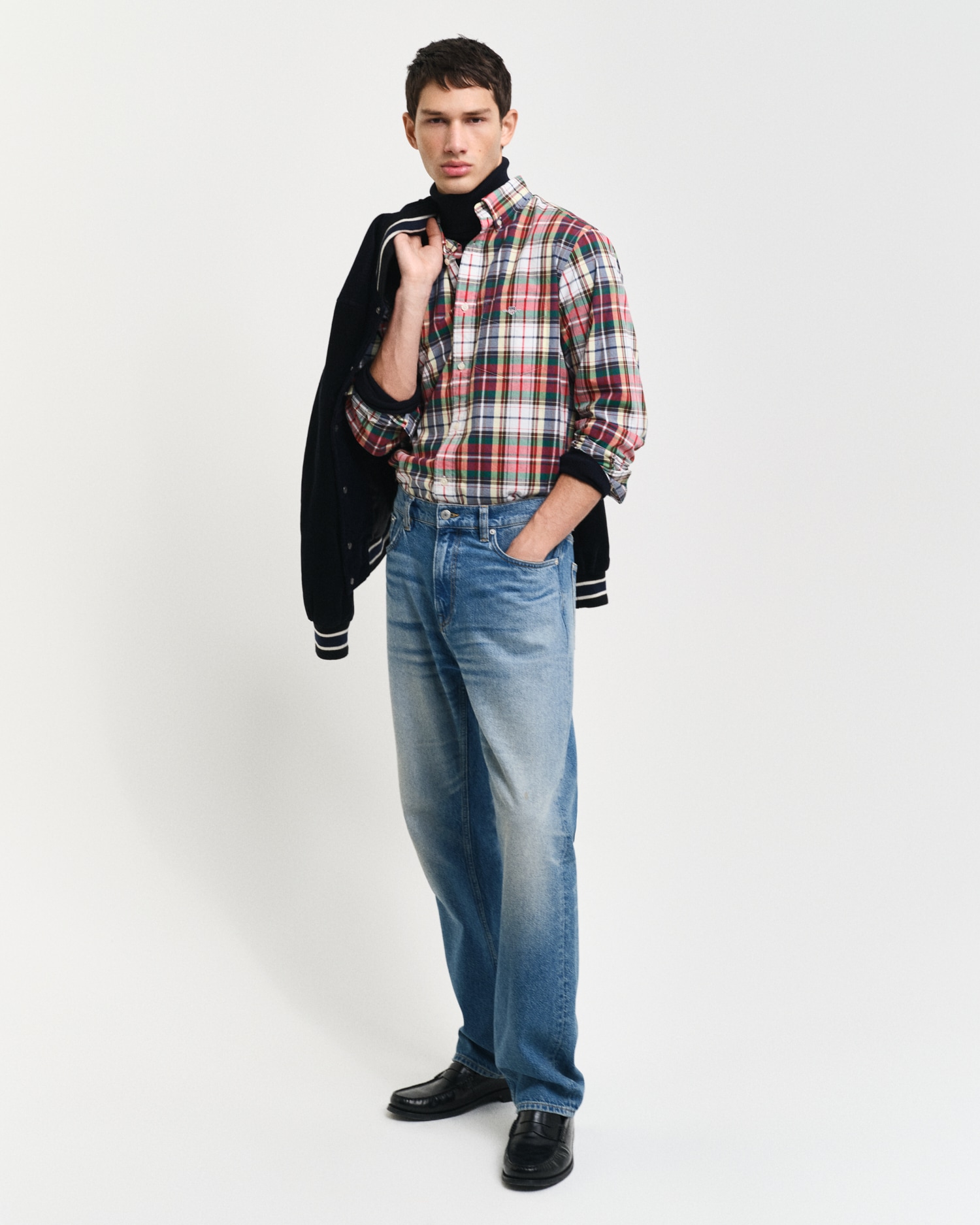 Gant Karohemd »REG POPLIN TARTAN CHECK SHIRT«, Regular Fit Popeline Hemd mit Tartan-Karomuster