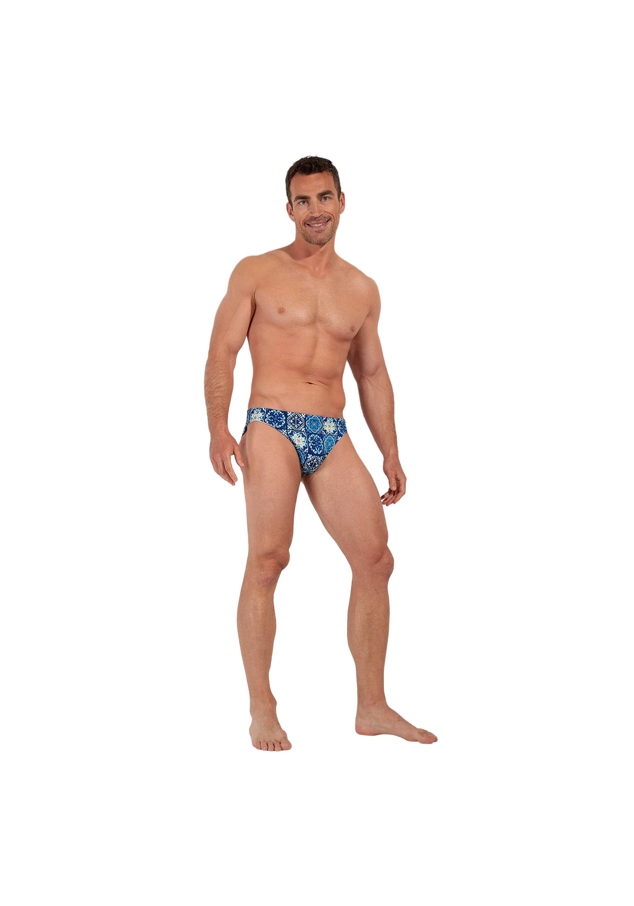 Hom Badeslip »Badeslip Swim Micro Briefs Maiolica 1er Pack« 1 Stk.