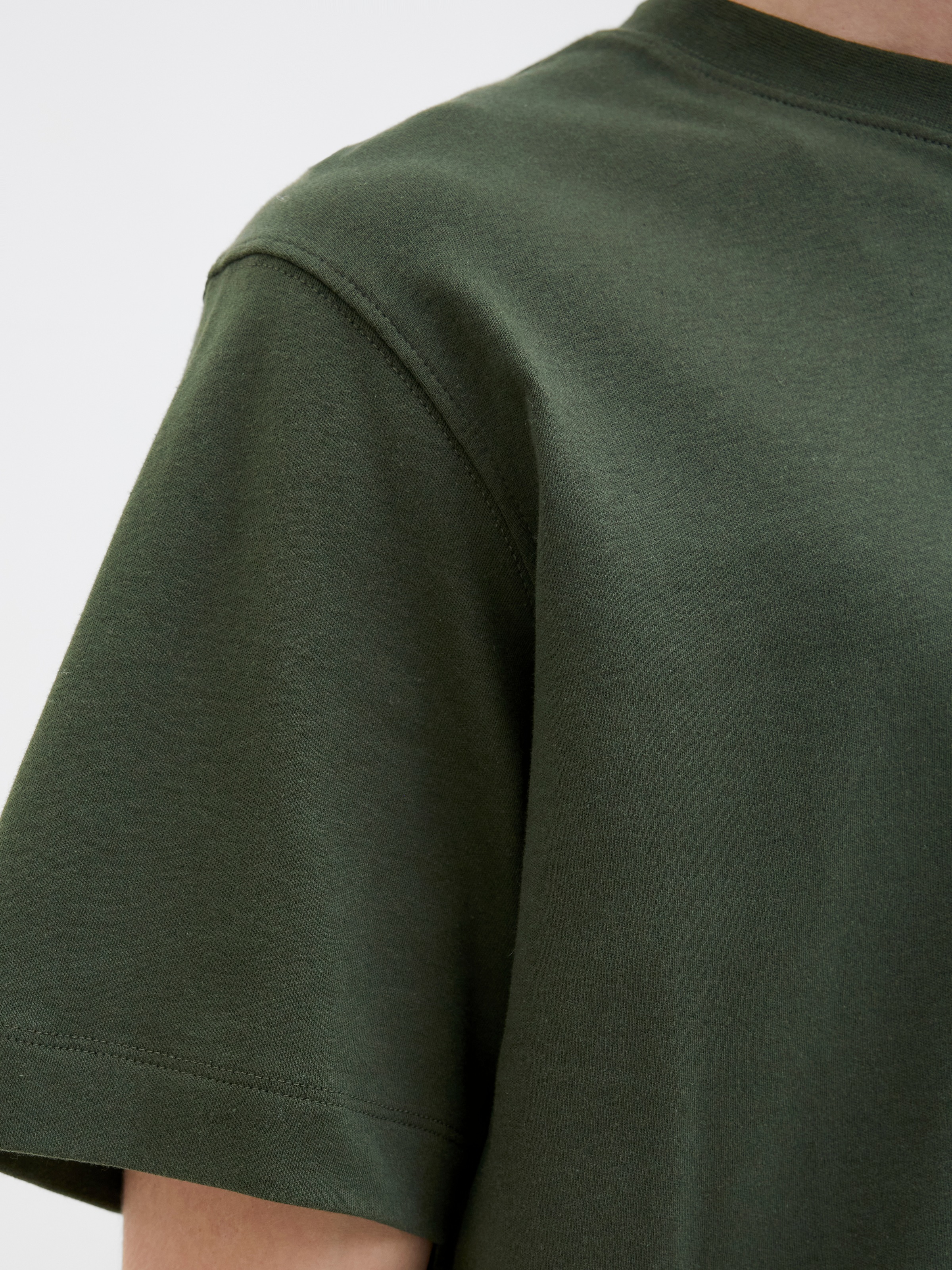Jack & Jones Rundhalsshirt »JJEURBAN EDGE STUDIO TEE SS O-NECK NOOS«, mit Front und Back Print