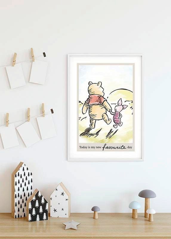 Komar Poster »Winnie Pooh Today«, Disney, (1 St.), Kinderzimmer,  Schlafzimmer, Wohnzimmer im OTTO Online Shop