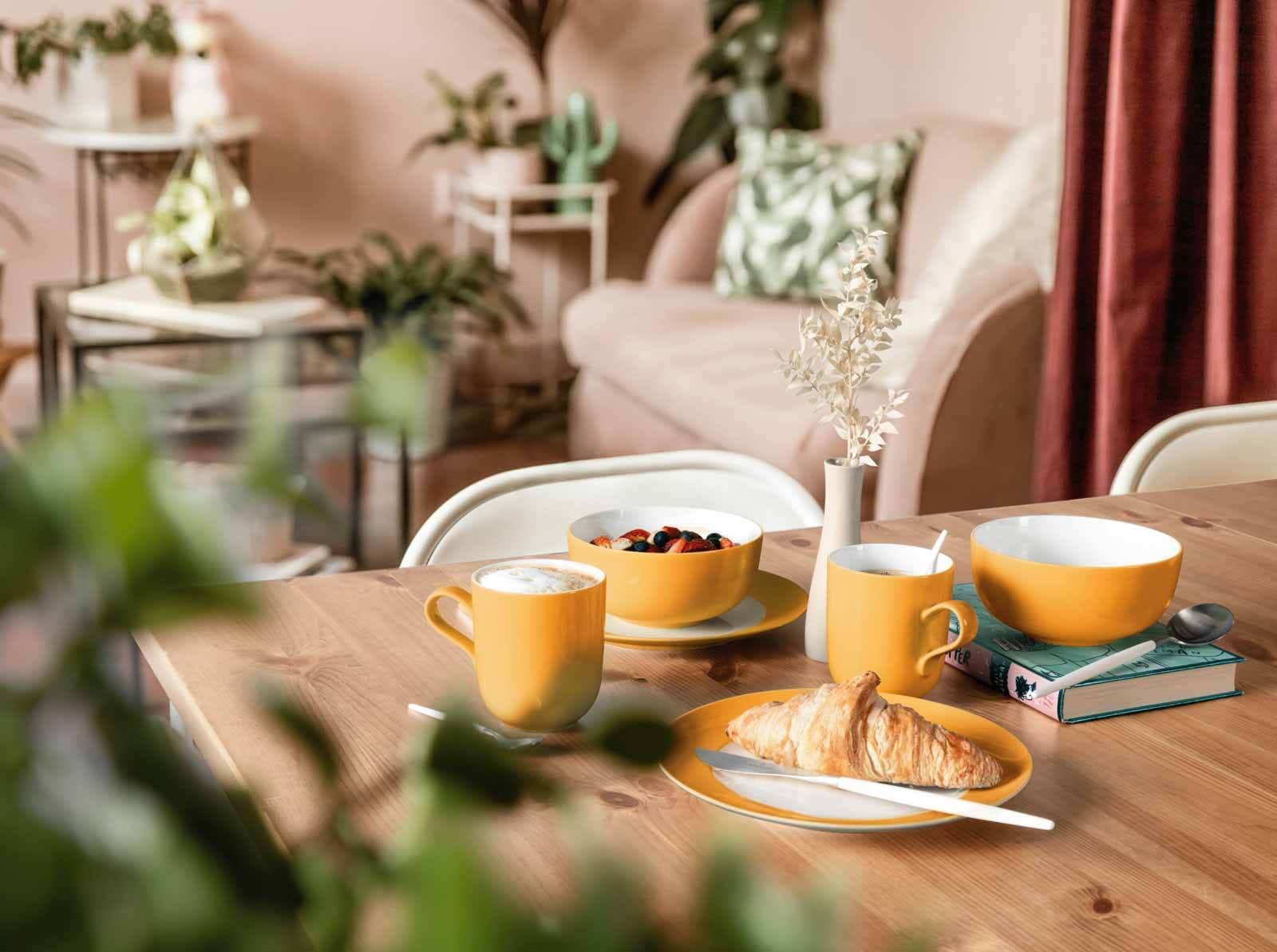 Seltmann Weiden Frühstücksteller »Frühstücksteller Liberty Pure Colors ø 22,5 cm 6er Set«