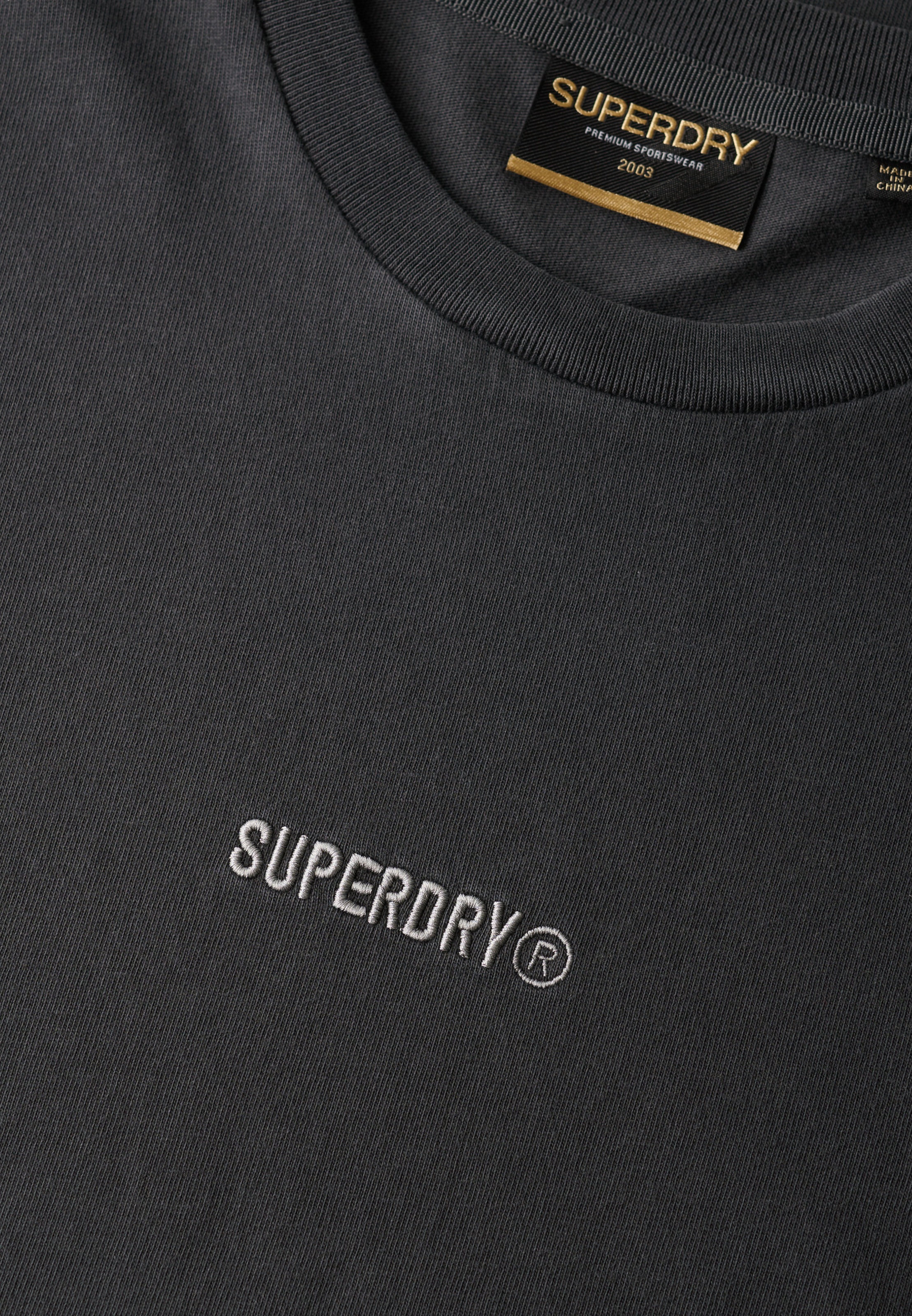 Superdry Rundhalsshirt »MICRO LOGO T SHIRT«