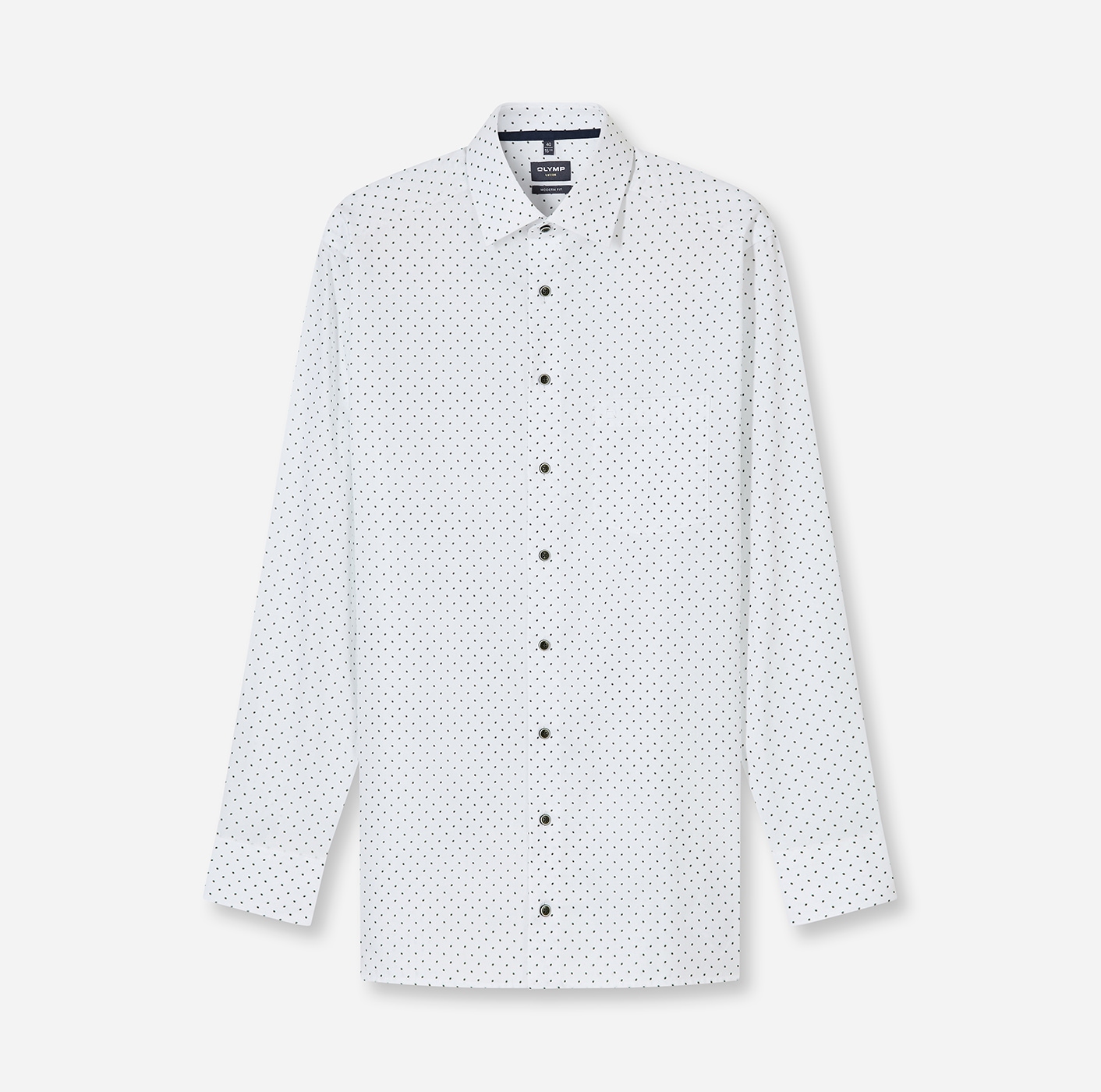 OLYMP Langarmhemd »Luxor« bügelfrei, formbeständig